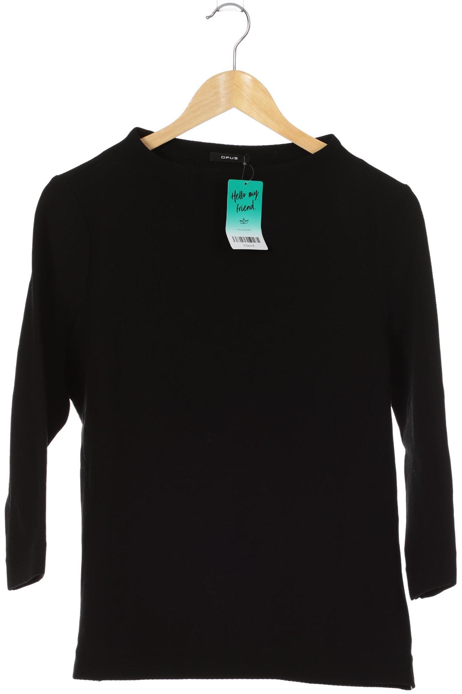 

Opus Damen Sweatshirt, schwarz, Gr. 38