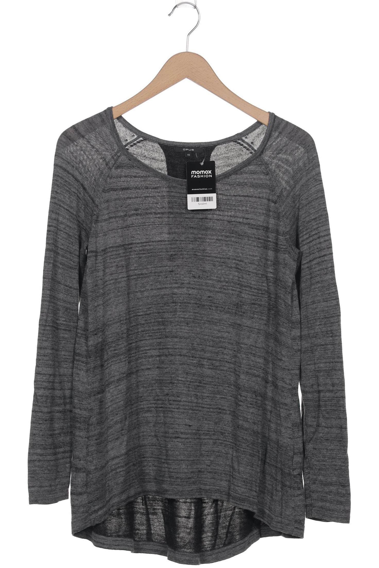 

Opus Damen Pullover, grau, Gr. 40