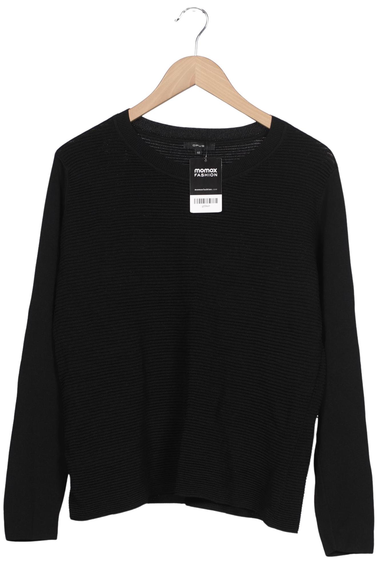 

Opus Damen Pullover, schwarz, Gr. 40
