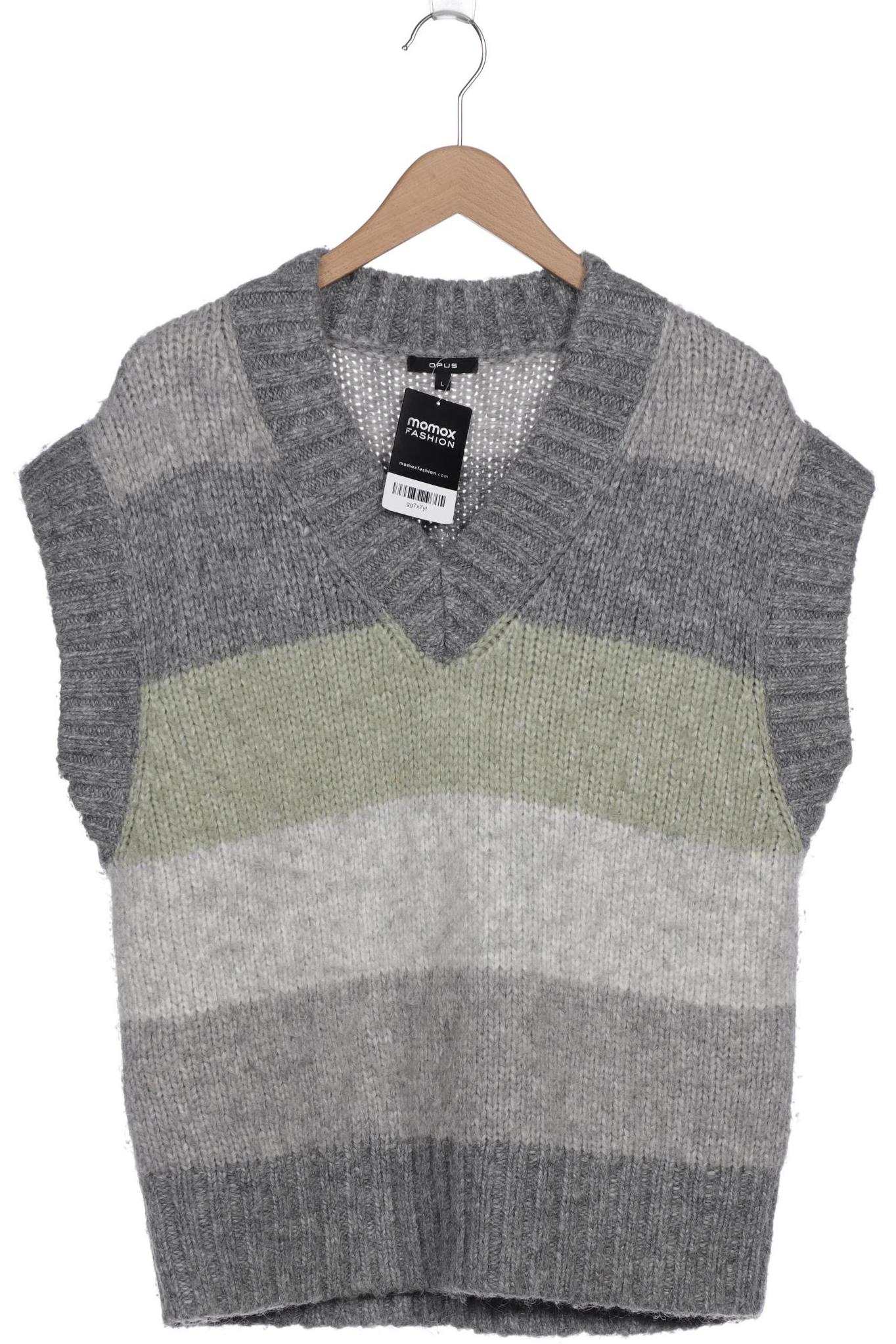 

Opus Damen Pullover, grau