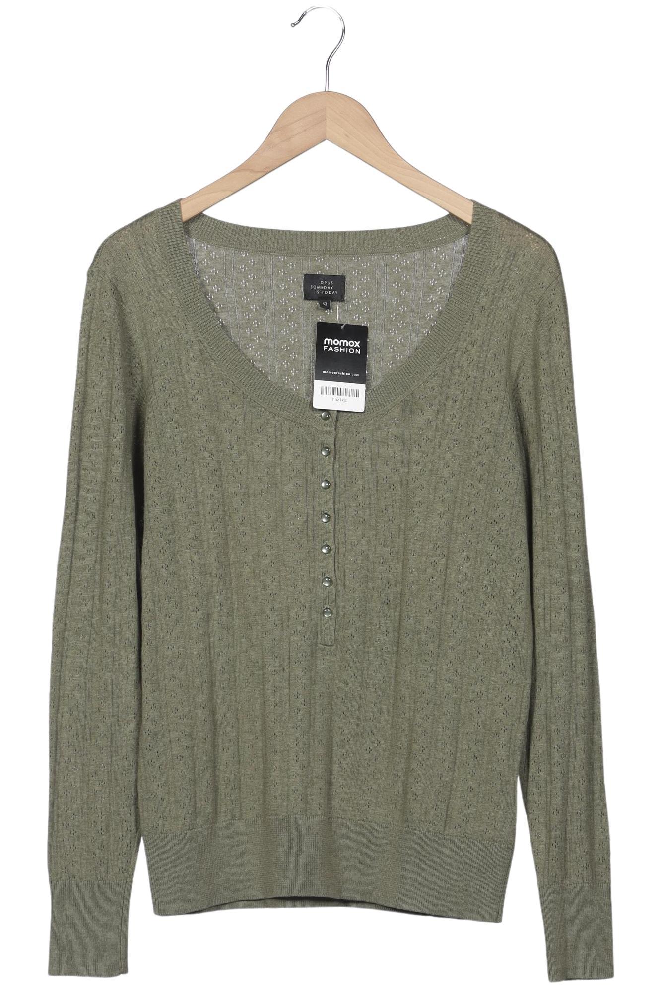 

Opus Damen Pullover, grün, Gr. 42