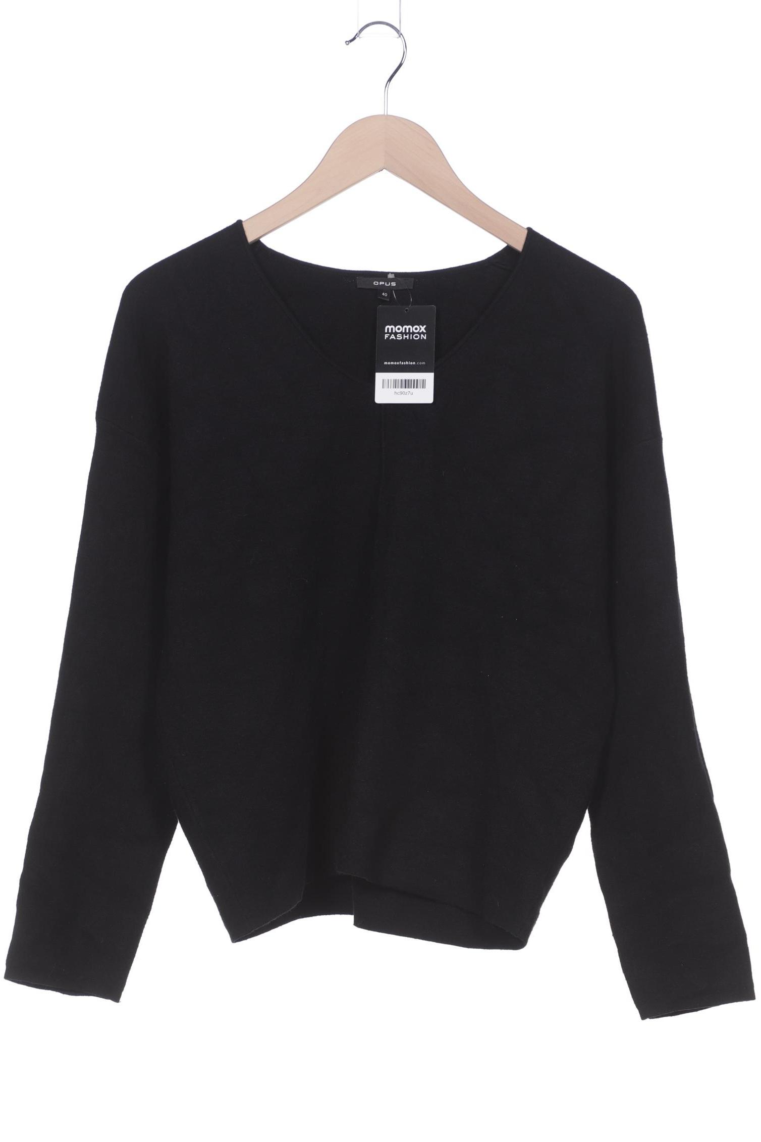 

Opus Damen Pullover, schwarz