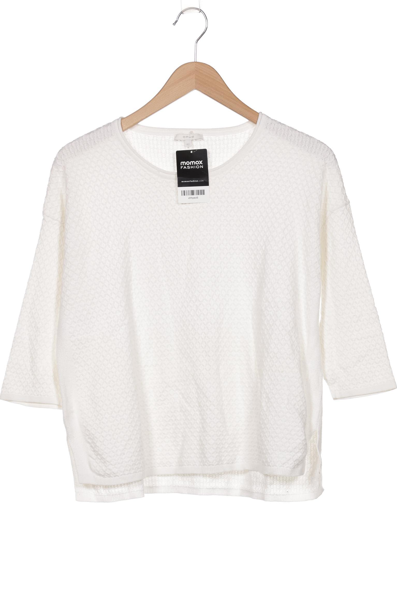 

Opus Damen Pullover, weiß, Gr. 42