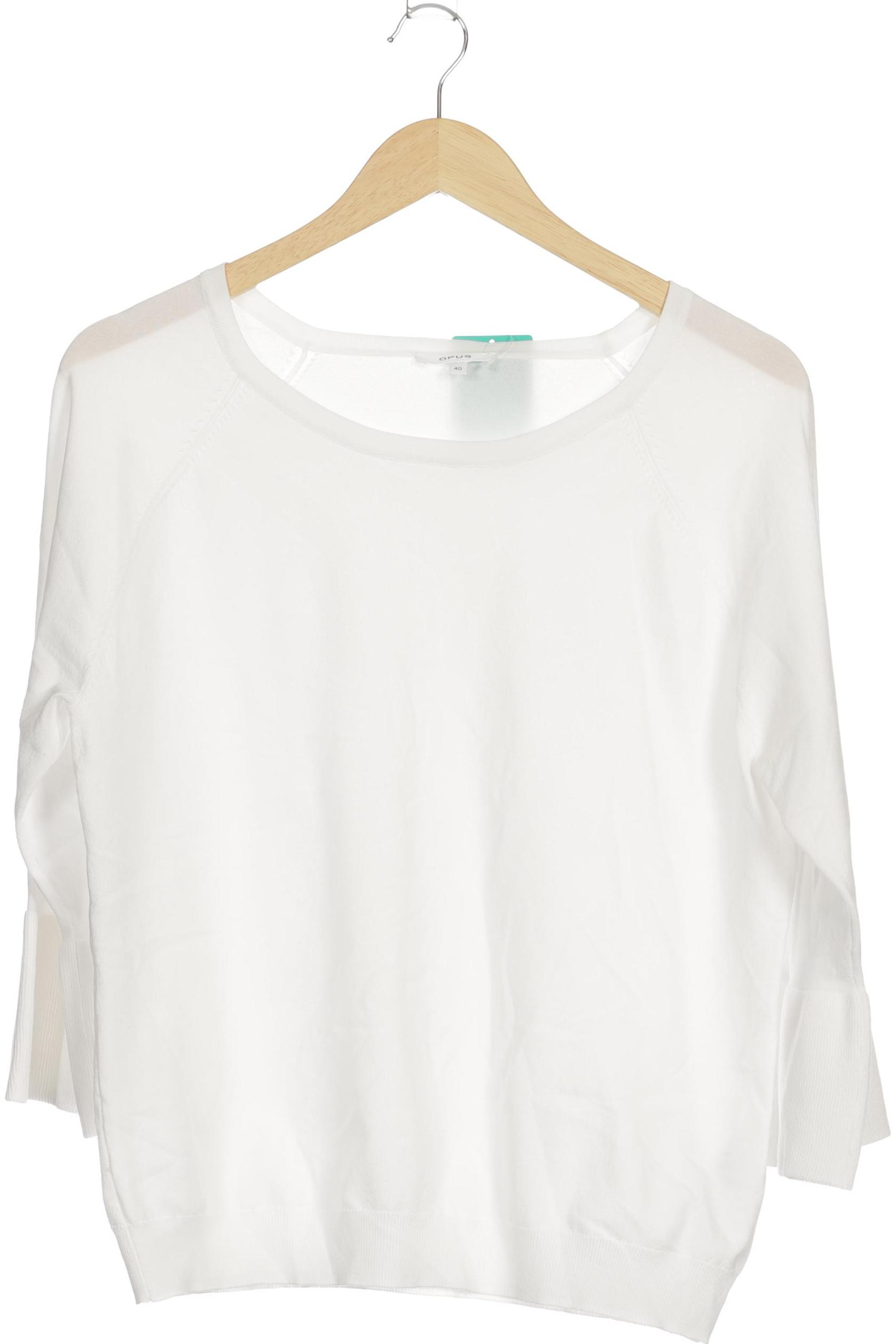 

Opus Damen Pullover, weiß, Gr. 40