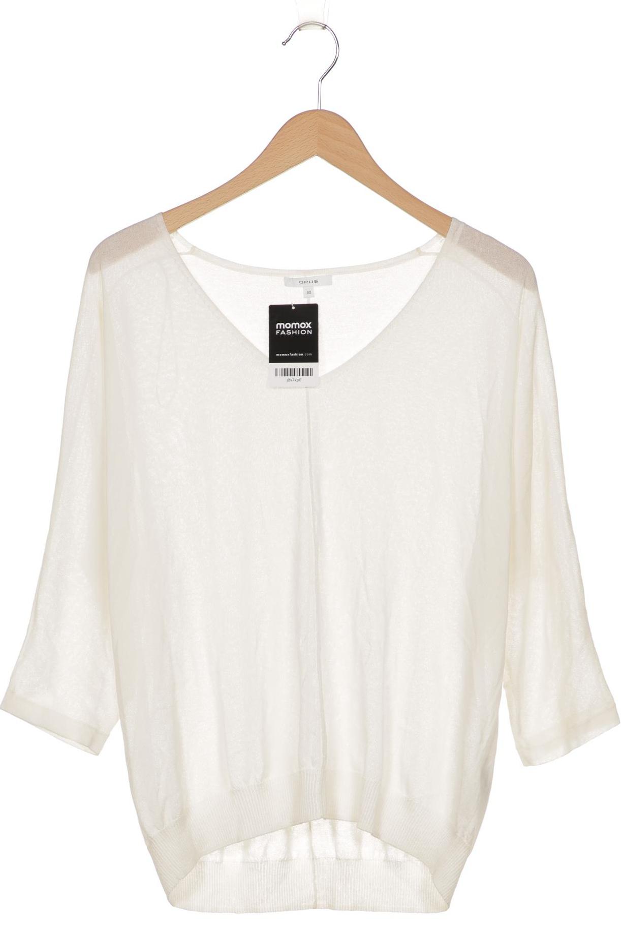 

Opus Damen Pullover, weiß, Gr. 40