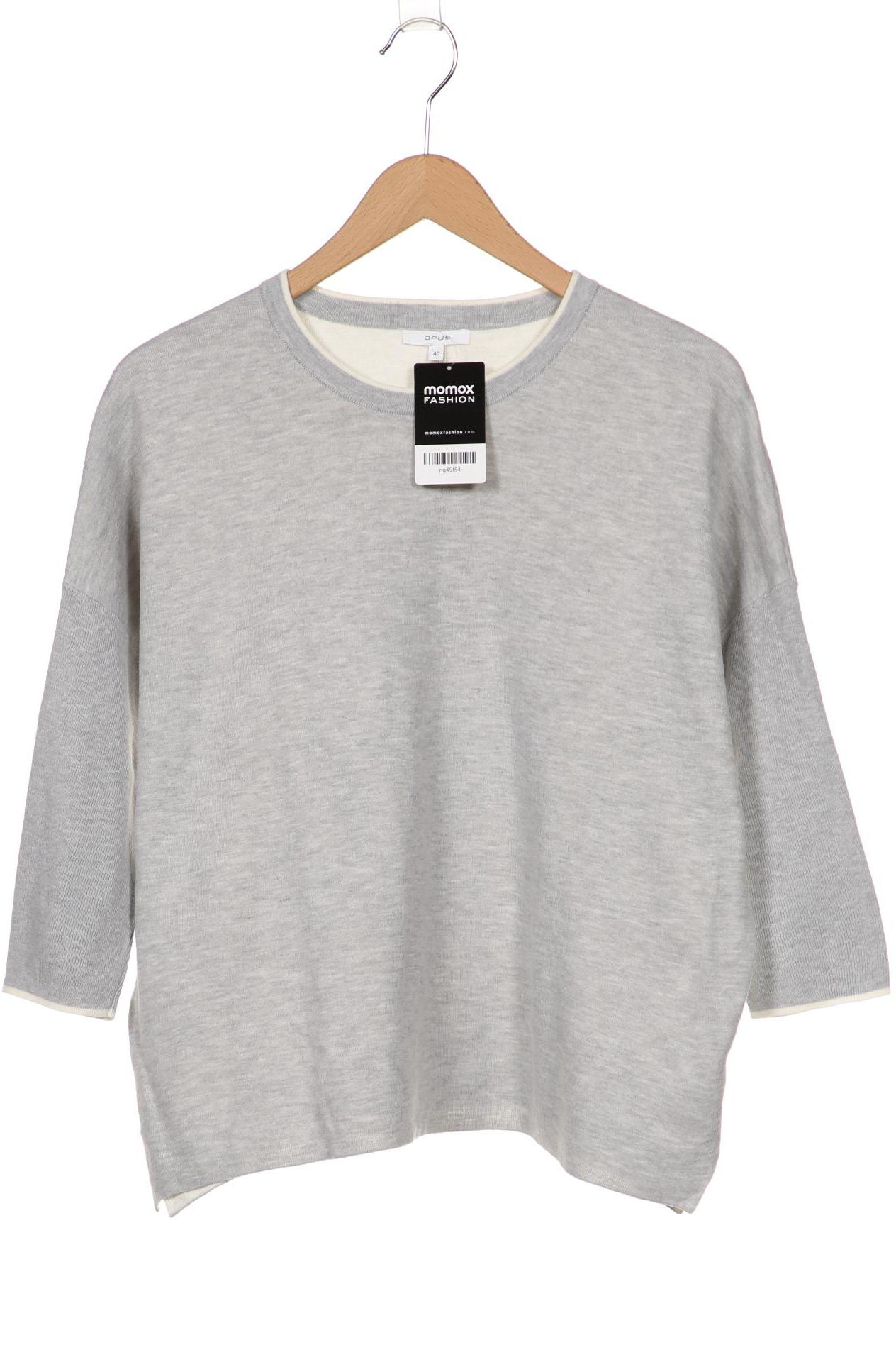 

Opus Damen Pullover, grau