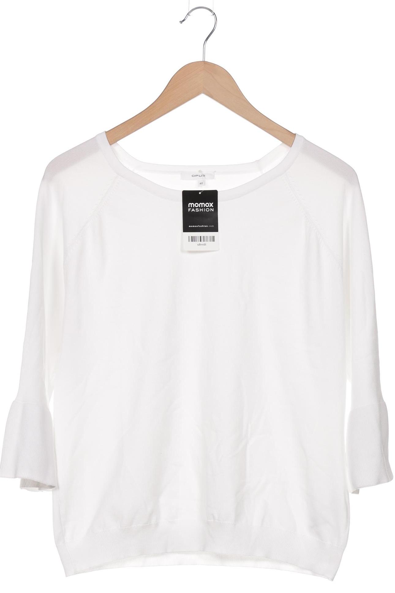 

Opus Damen Pullover, weiß, Gr. 40