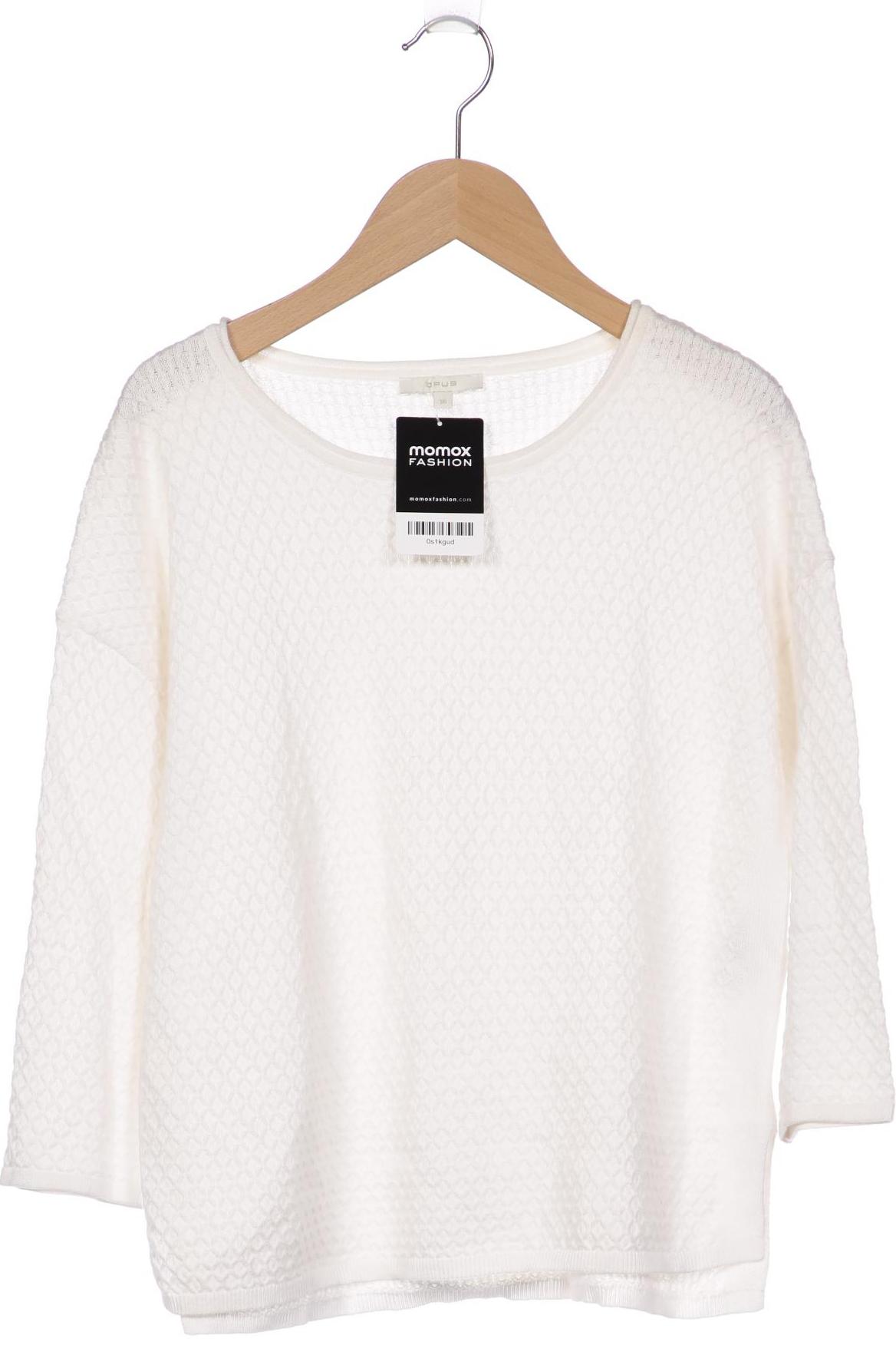 

Opus Damen Pullover, weiß, Gr. 36