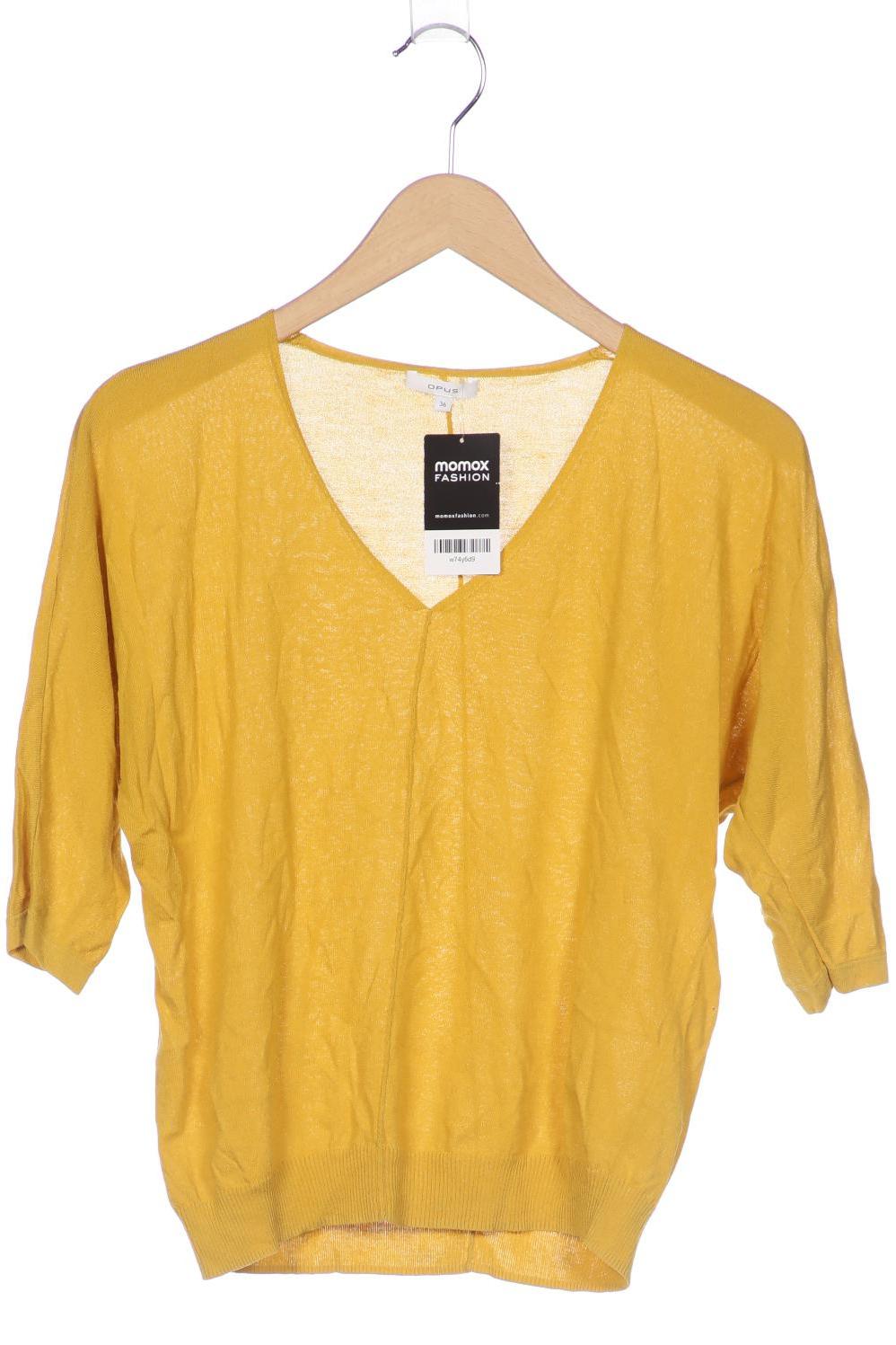 

Opus Damen Pullover, gelb