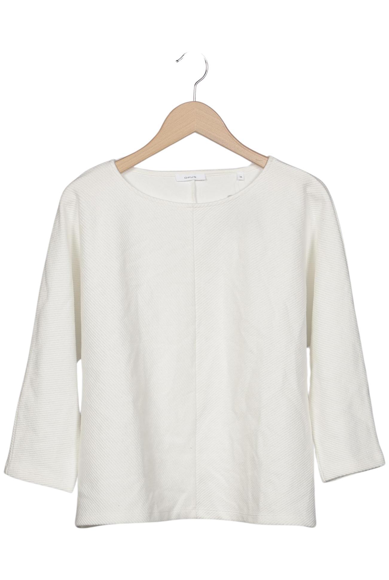 

Opus Damen Pullover, weiß, Gr. 36