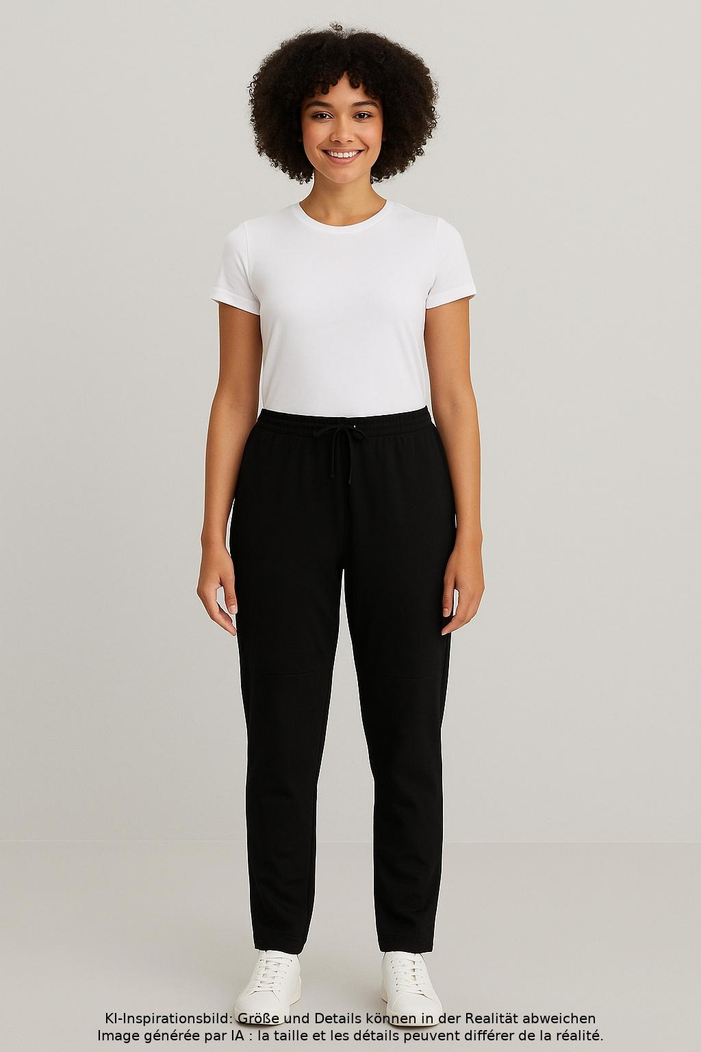 

Opus Damen Stoffhose, schwarz, Gr. 40