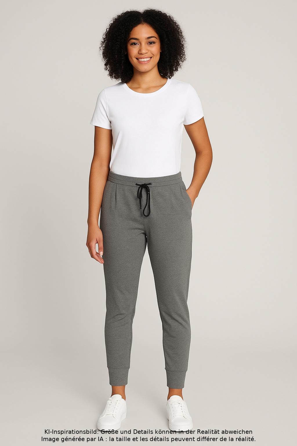 

Opus Damen Stoffhose, grau, Gr. 42