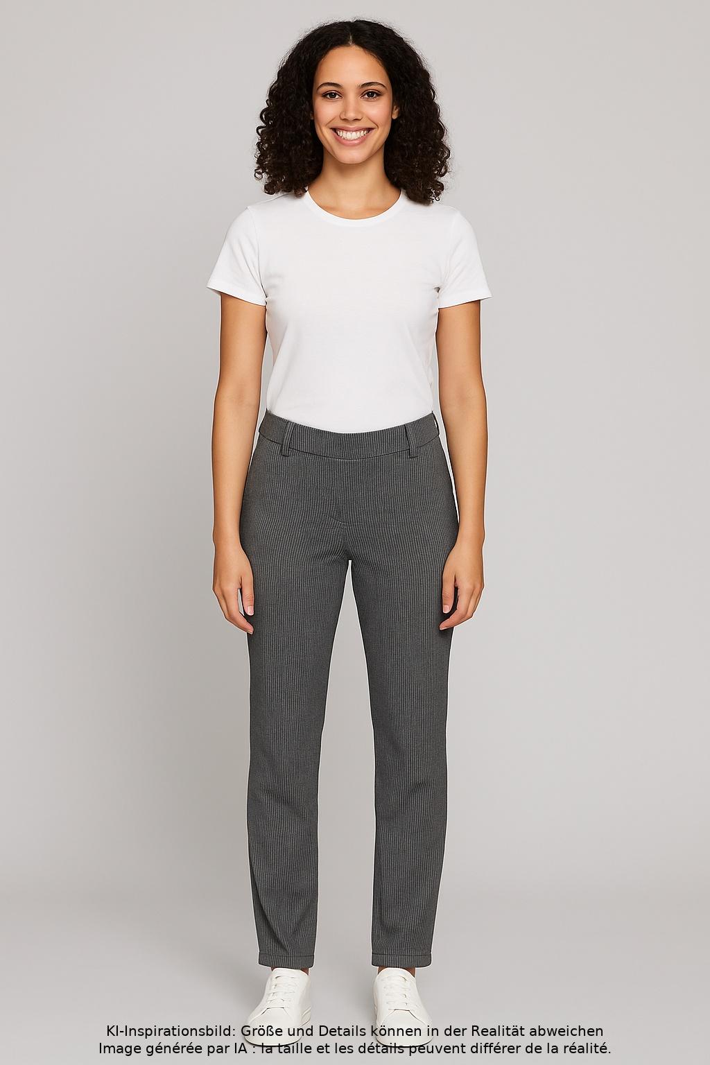 

Opus Damen Stoffhose, grau, Gr. 38