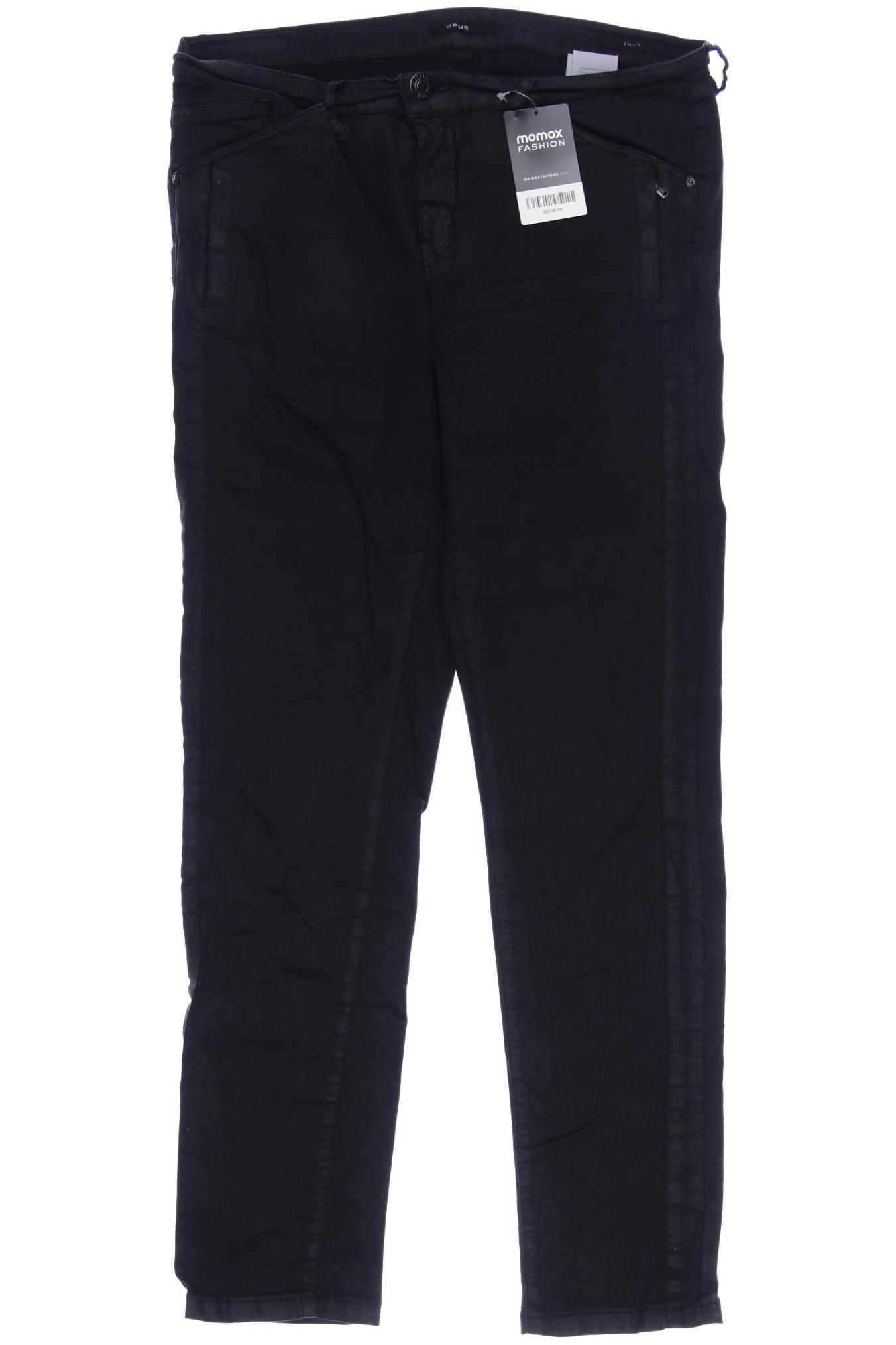 

Opus Damen Stoffhose, schwarz, Gr. 42