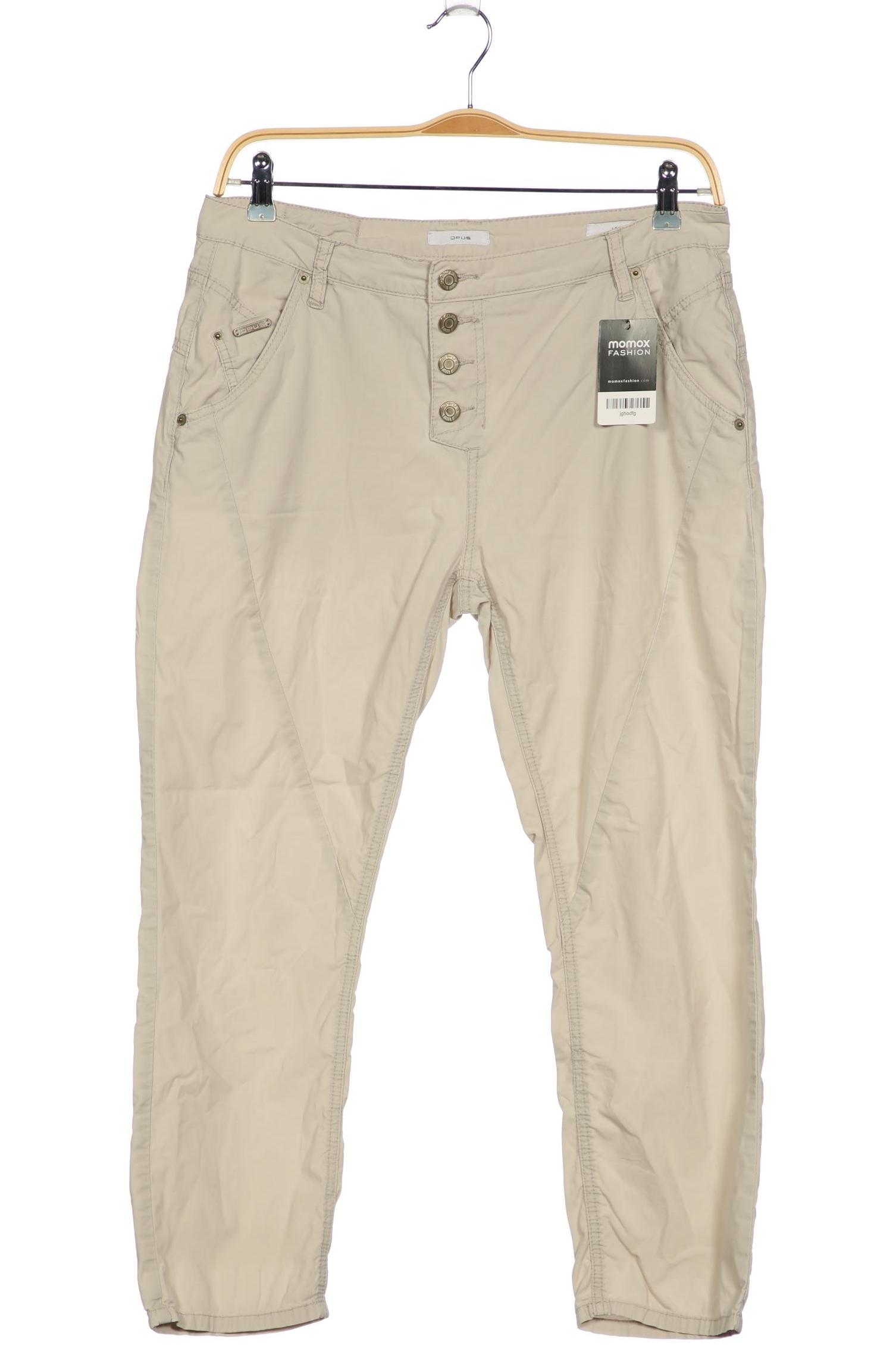 

Opus Damen Stoffhose, beige, Gr. 42
