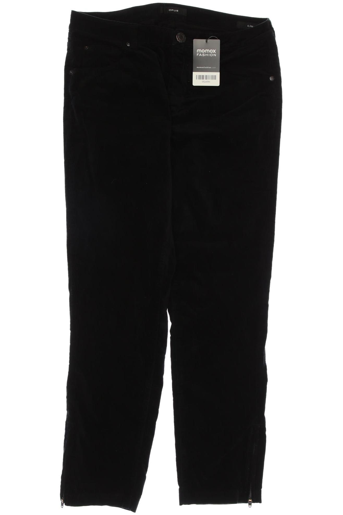 

Opus Damen Stoffhose, schwarz, Gr. 38