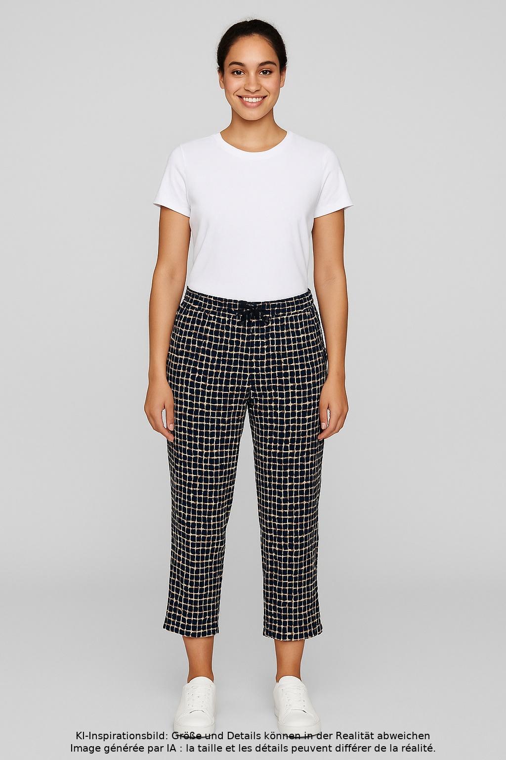 

Opus Damen Stoffhose, mehrfarbig, Gr. 42