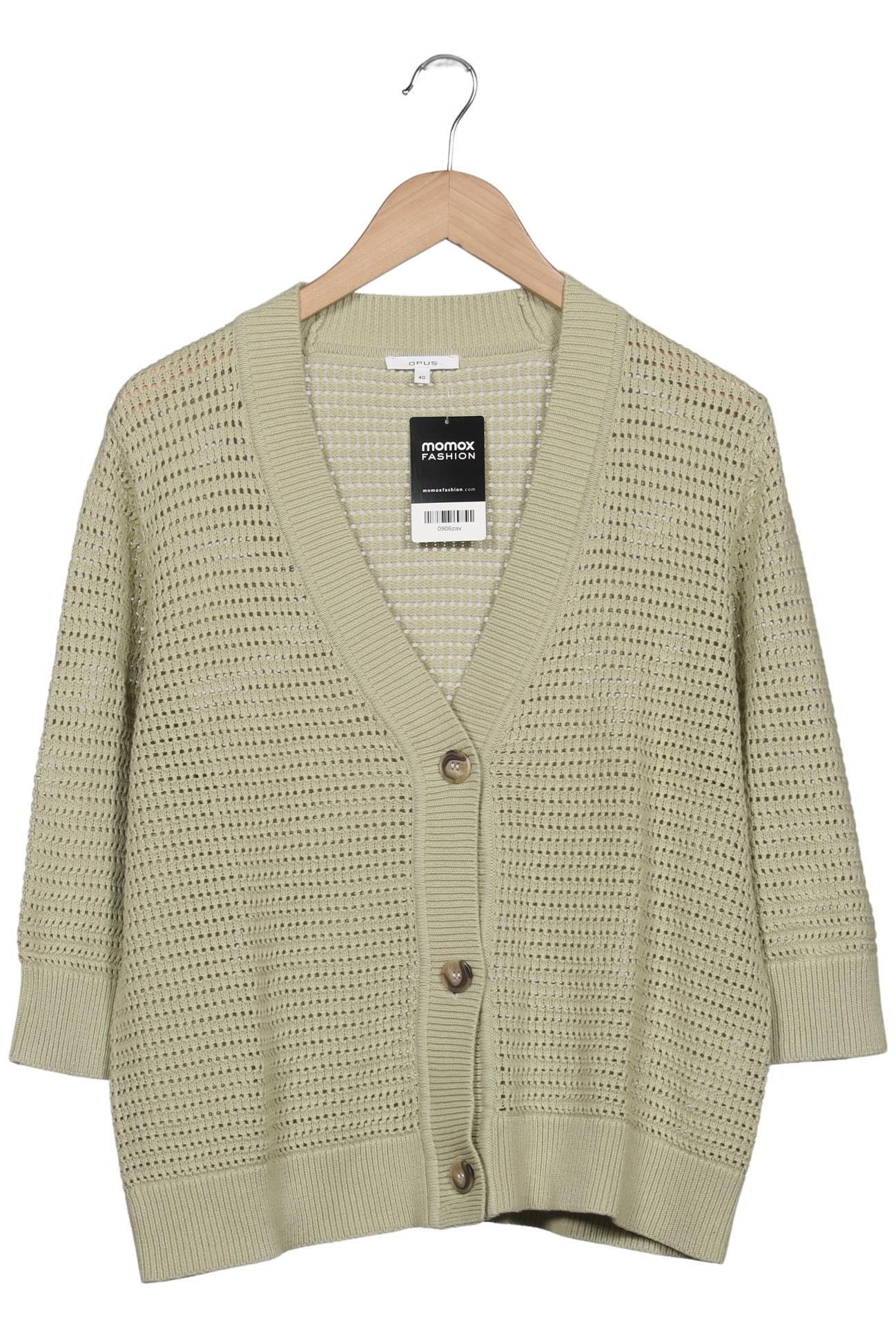 

Opus Damen Strickjacke, hellgrün, Gr. 40