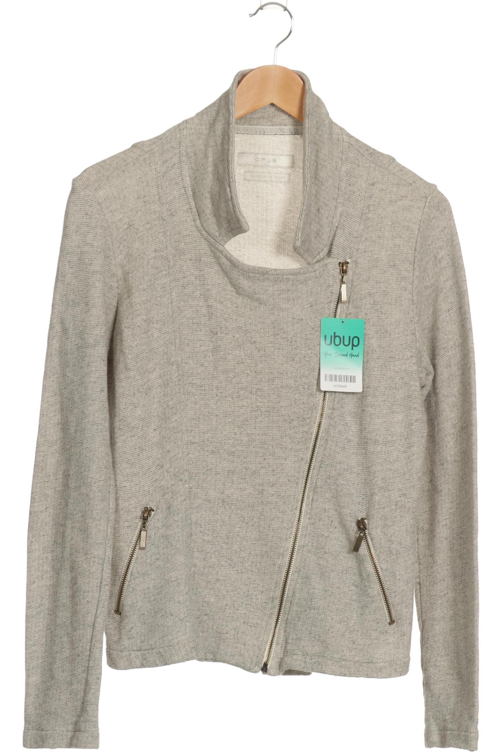

Opus Damen Strickjacke, grau, Gr. 42