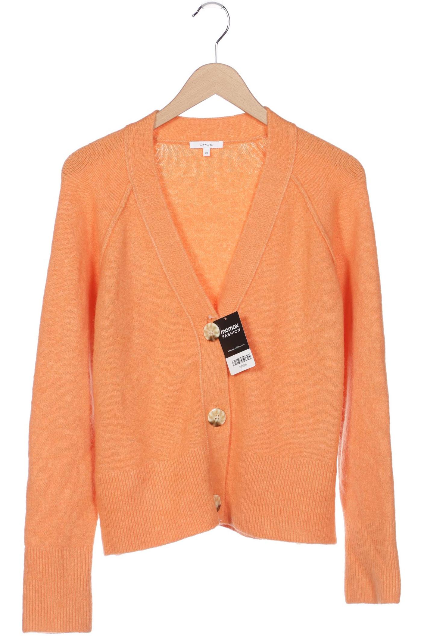 

Opus Damen Strickjacke, orange, Gr. 38