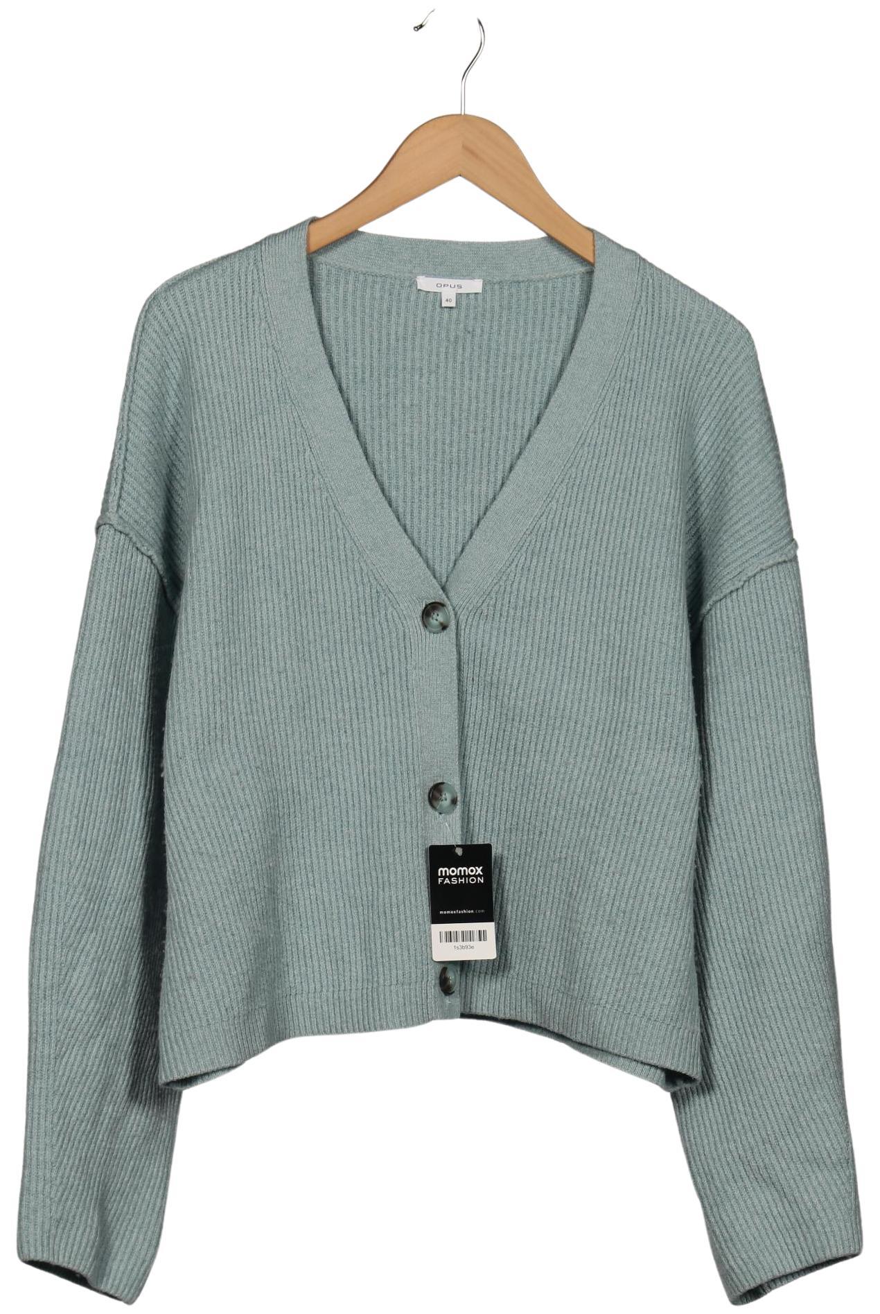 

Opus Damen Strickjacke, hellblau, Gr. 40