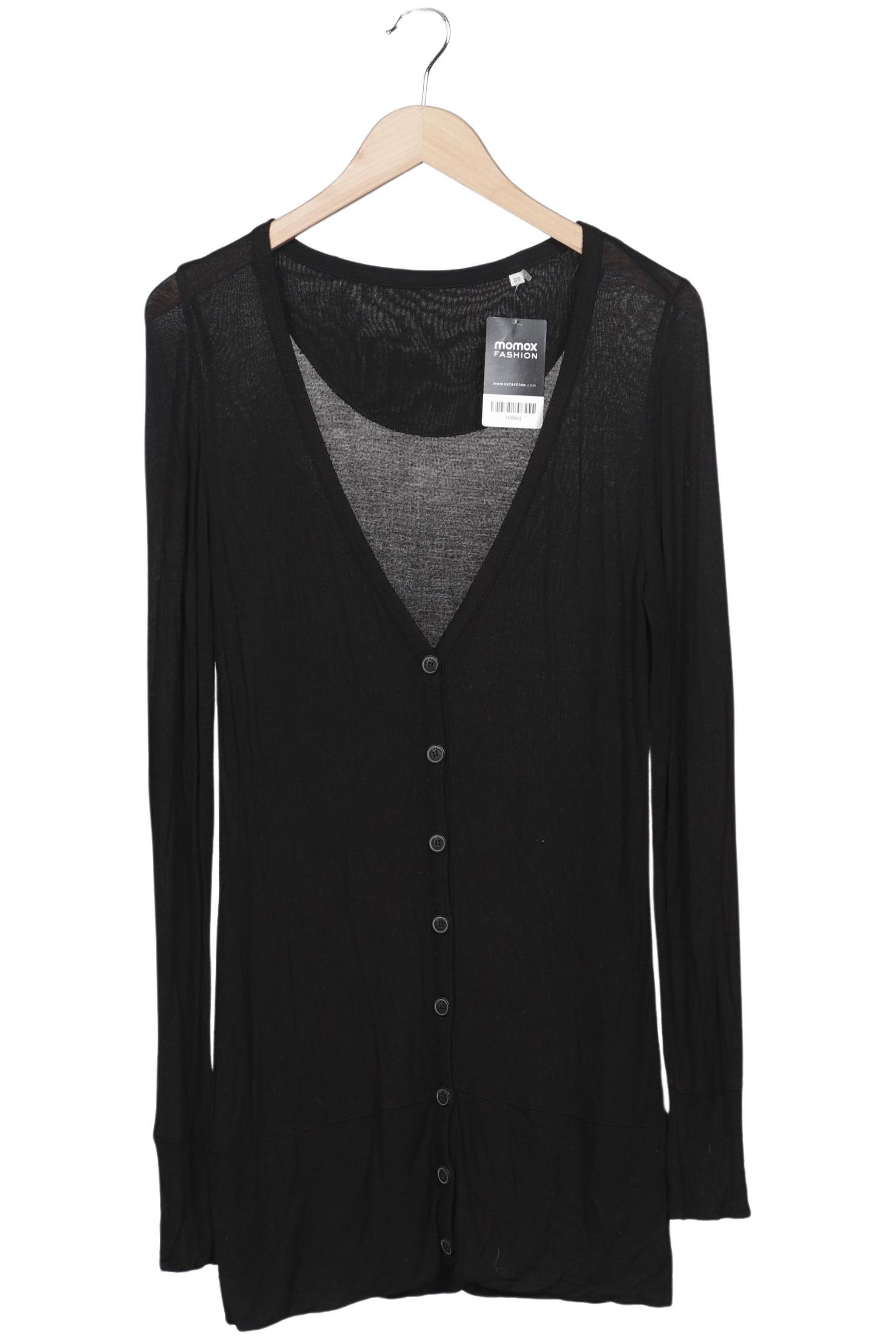 

Opus Damen Strickjacke, schwarz, Gr. 38