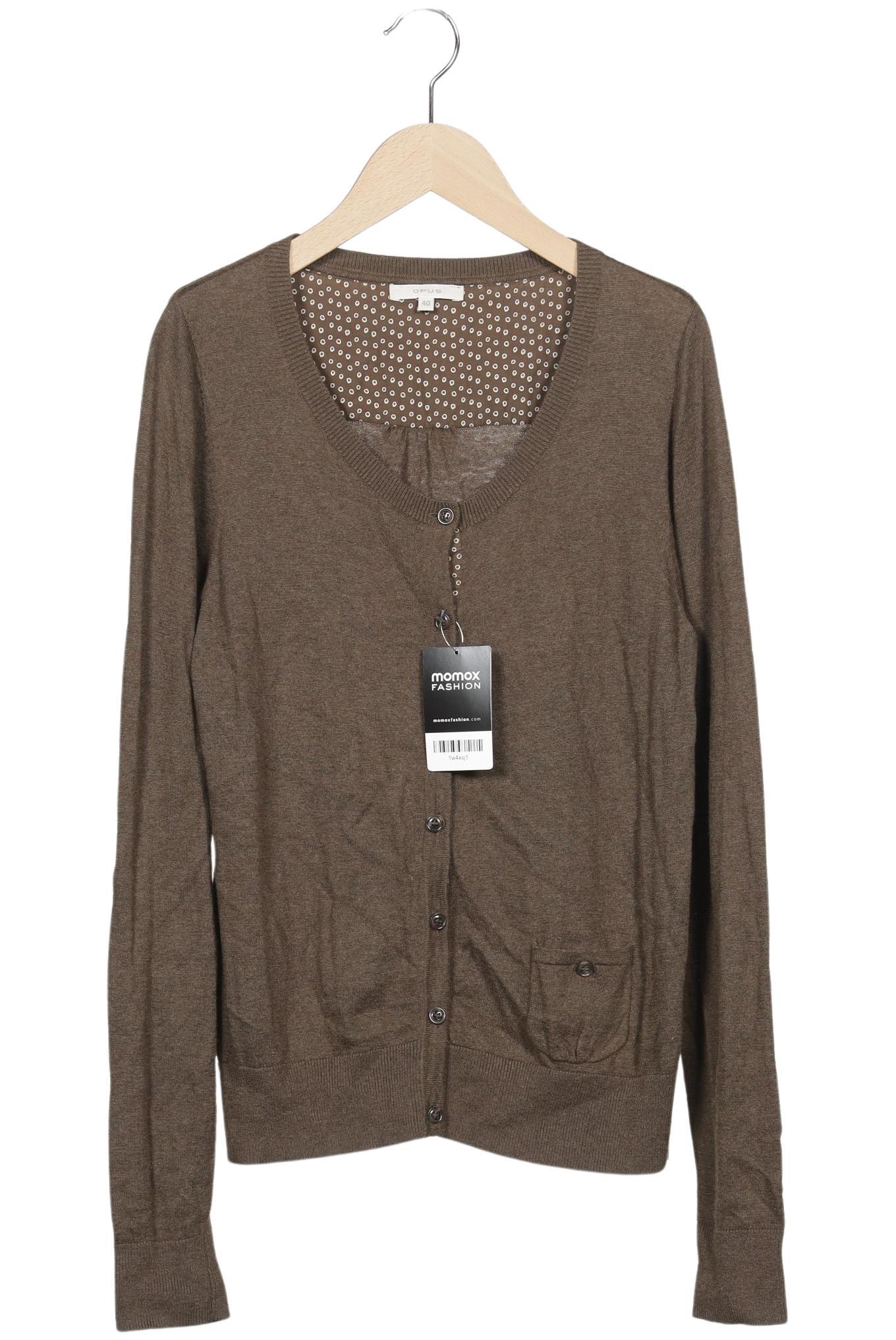 

Opus Damen Strickjacke, braun, Gr. 40