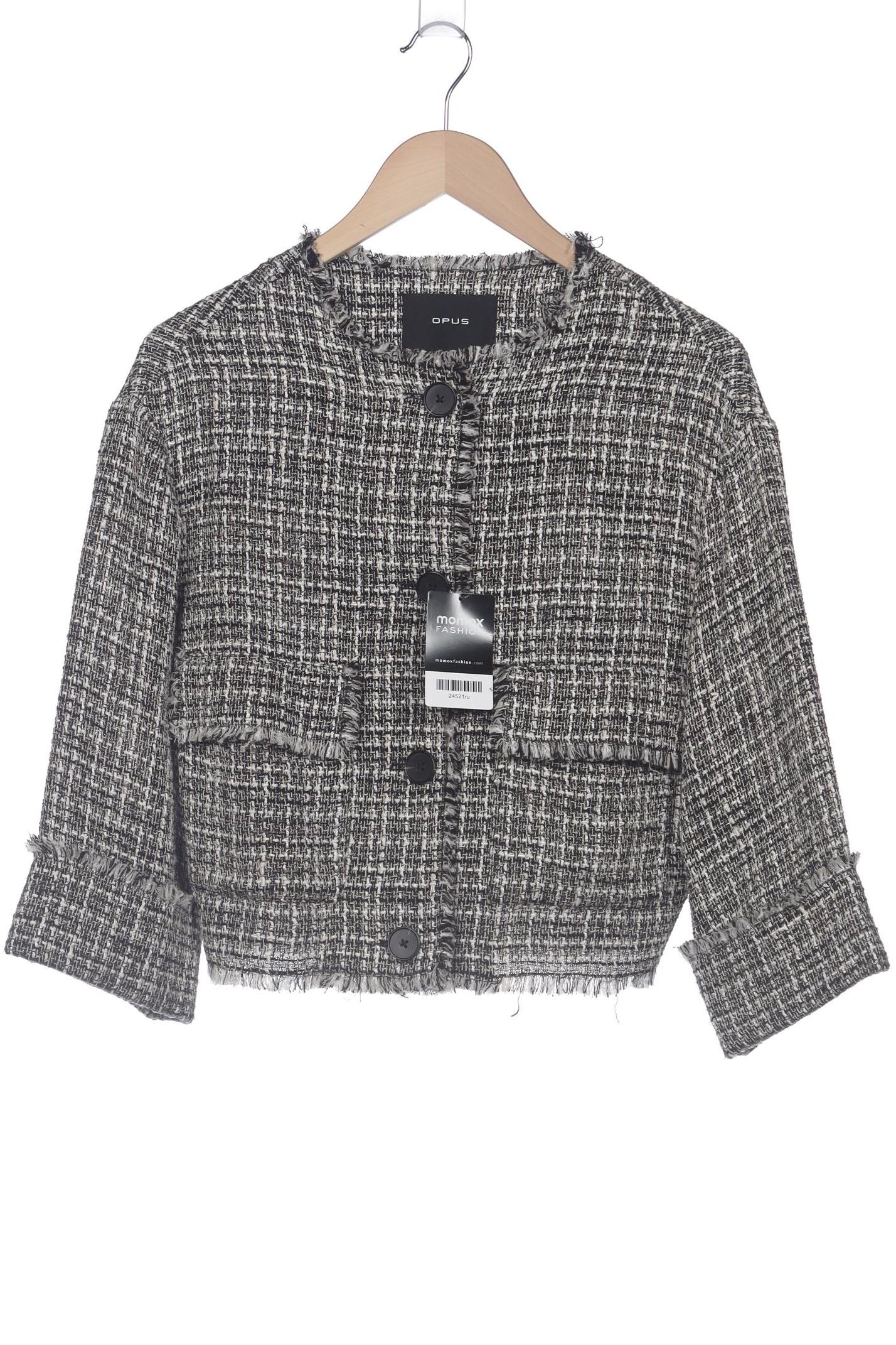 

Opus Damen Strickjacke, grau, Gr. 34