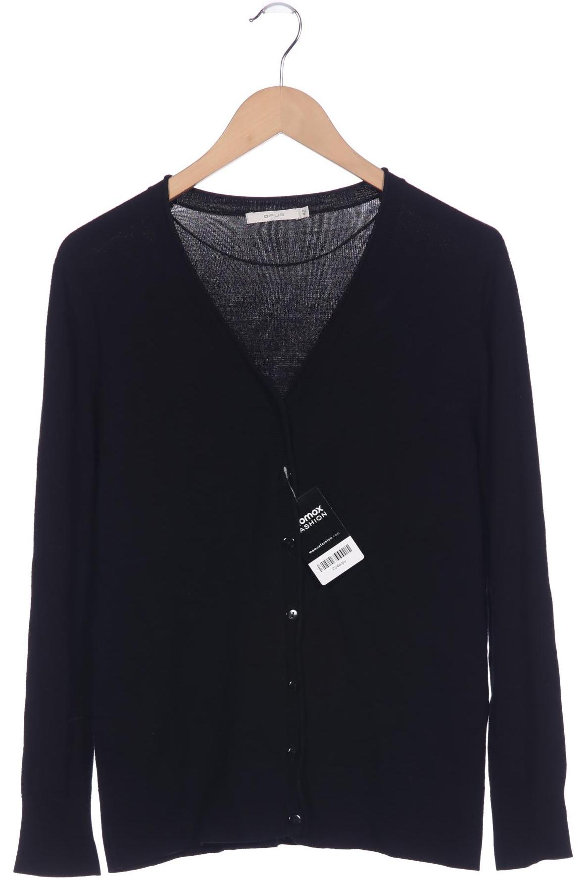 

Opus Damen Strickjacke, schwarz, Gr. 42