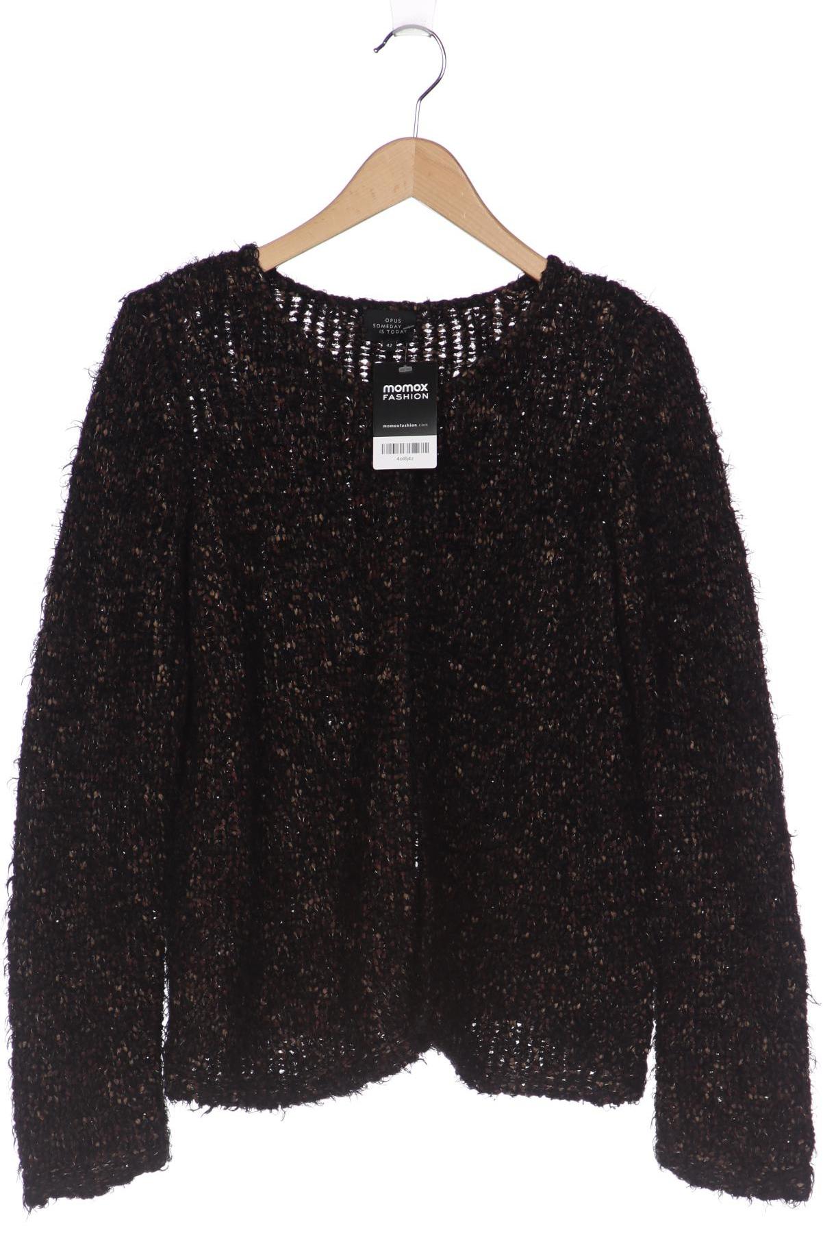 

Opus Damen Strickjacke, schwarz, Gr. 42