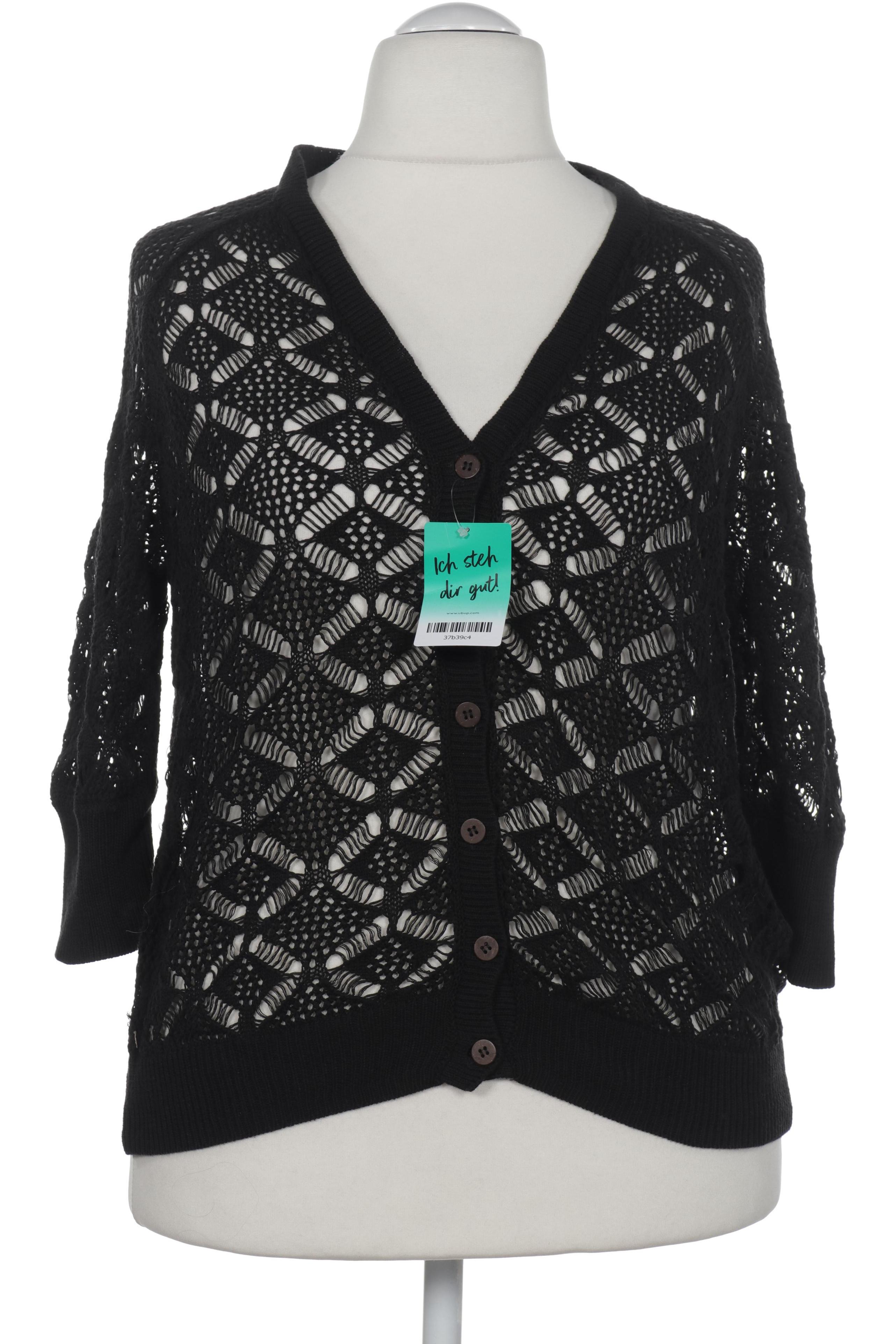 

Opus Damen Strickjacke, schwarz, Gr. 42