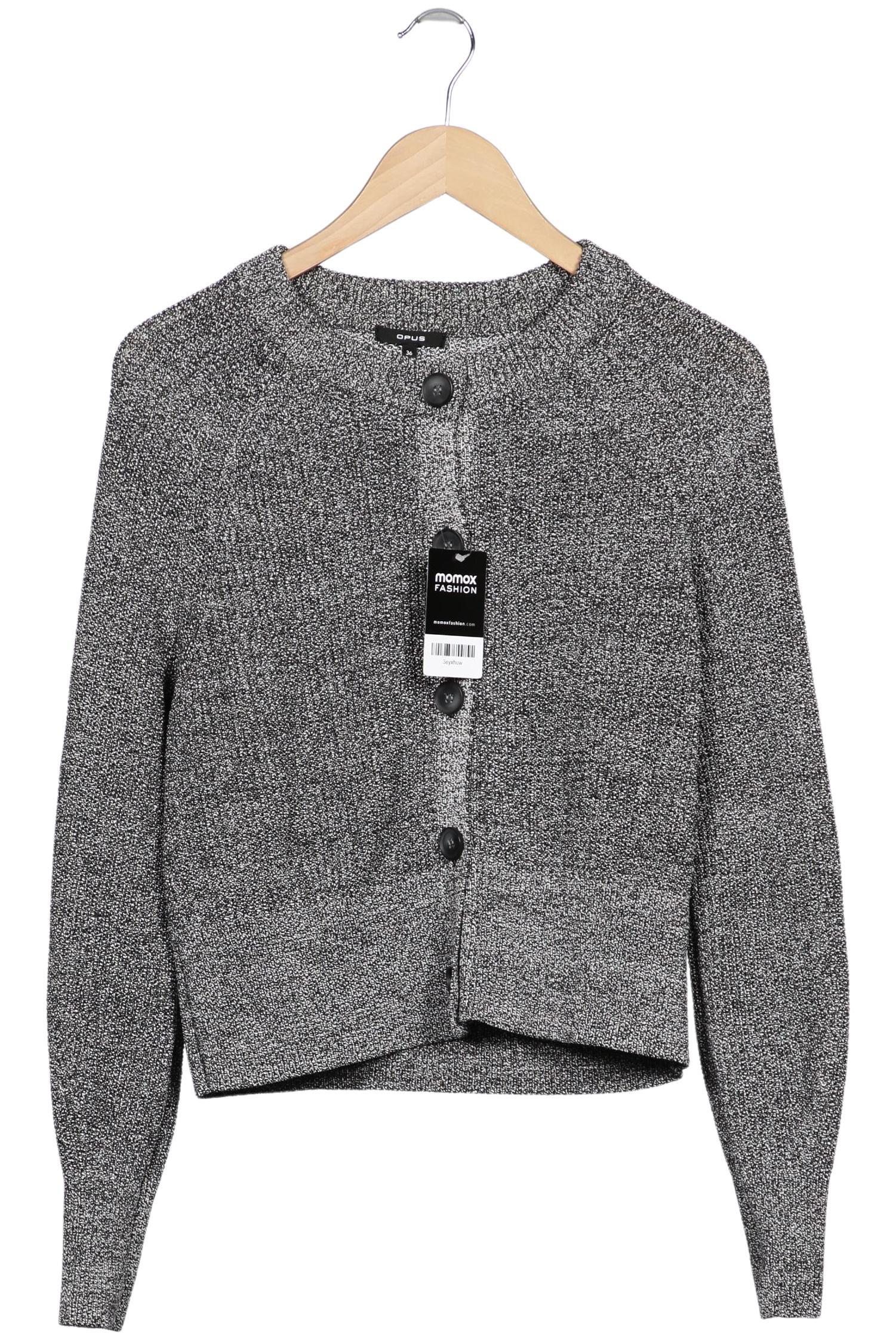 

Opus Damen Strickjacke, grau, Gr. 36