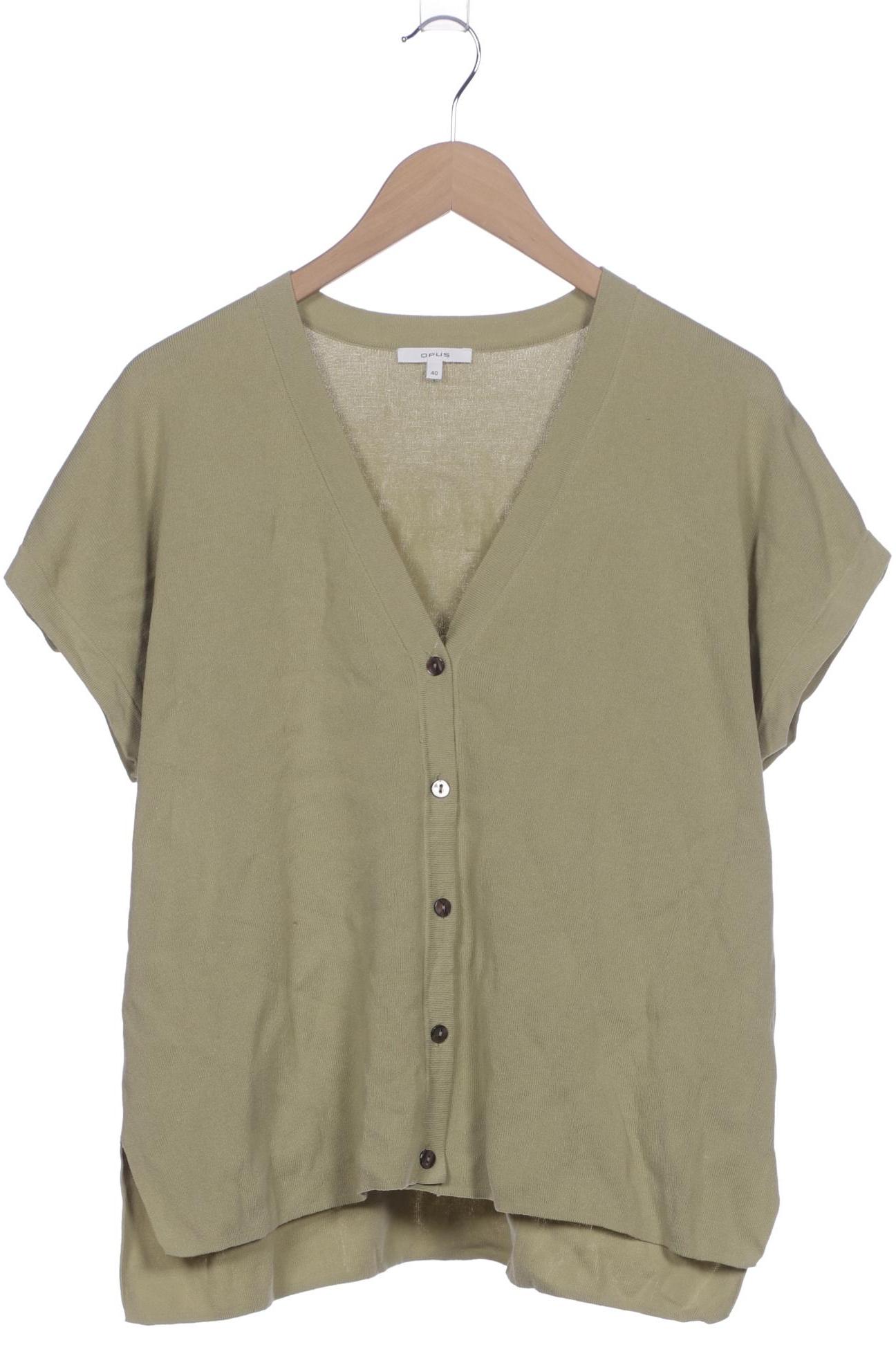 

Opus Damen Strickjacke, grün, Gr. 40