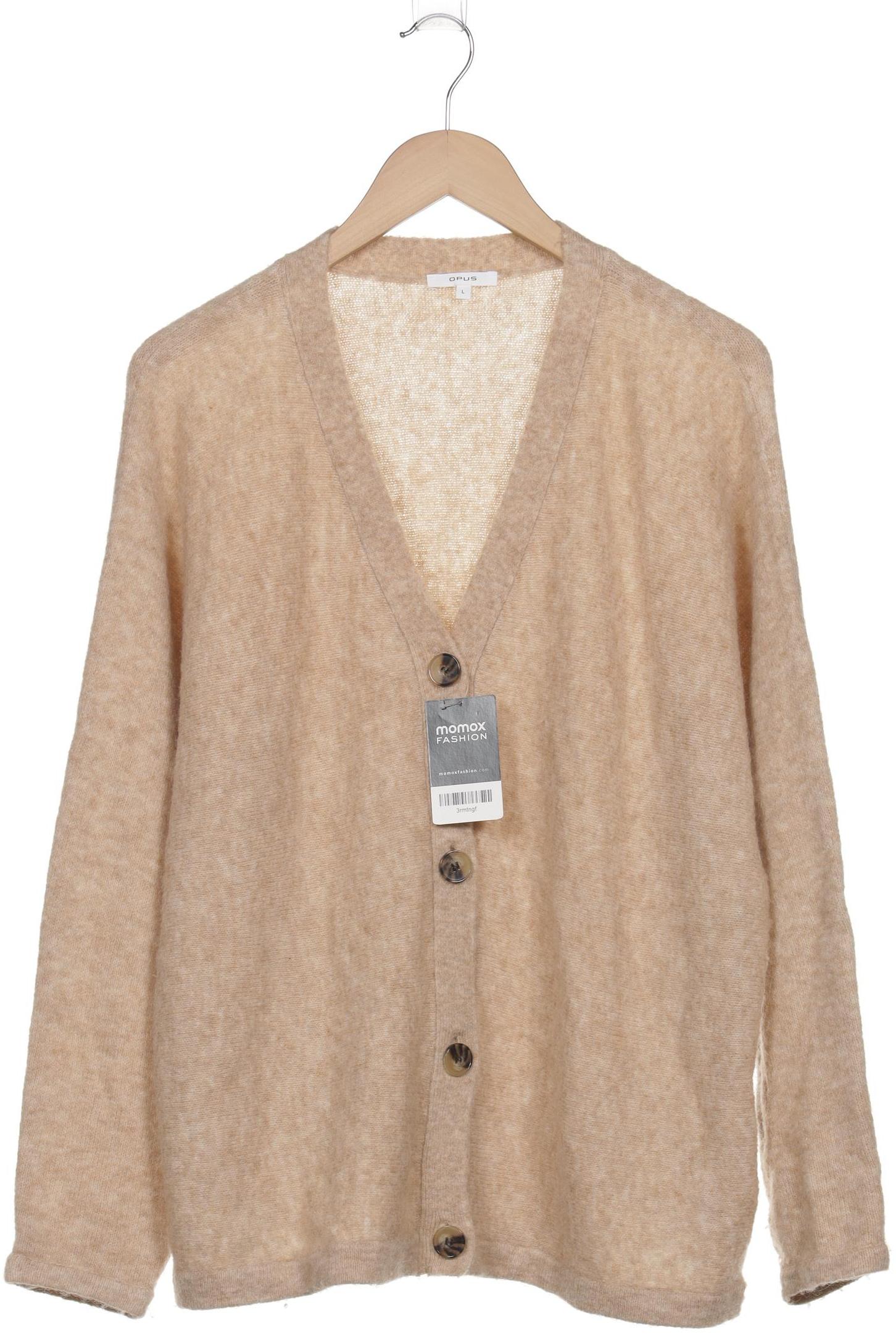 

Opus Damen Strickjacke, beige, Gr. 42