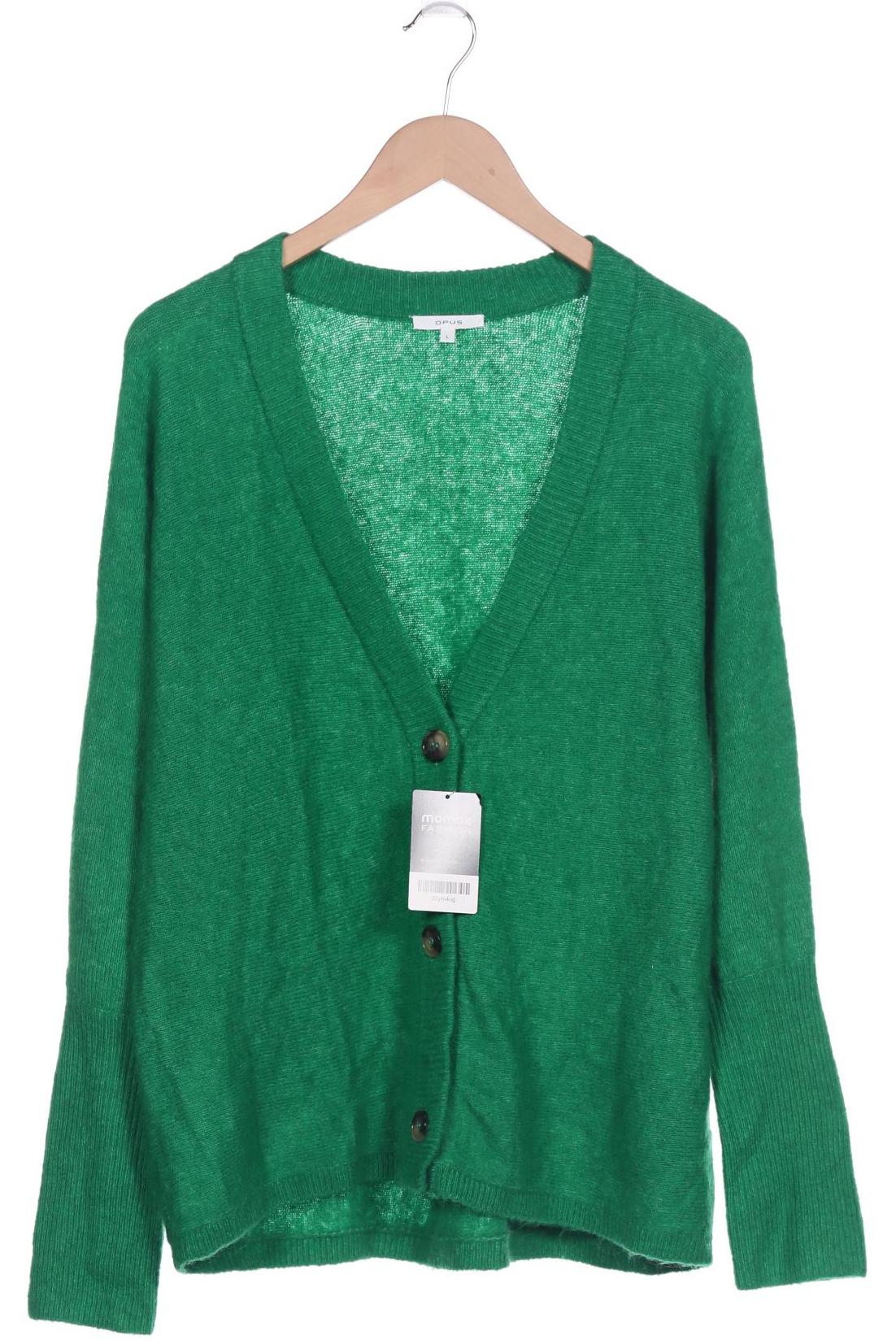 

Opus Damen Strickjacke, grün, Gr. 42