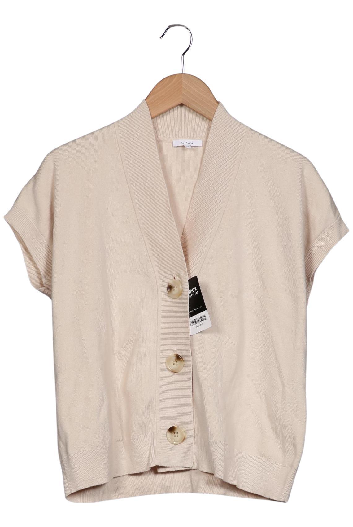 

Opus Damen Strickjacke, cremeweiß, Gr. 38