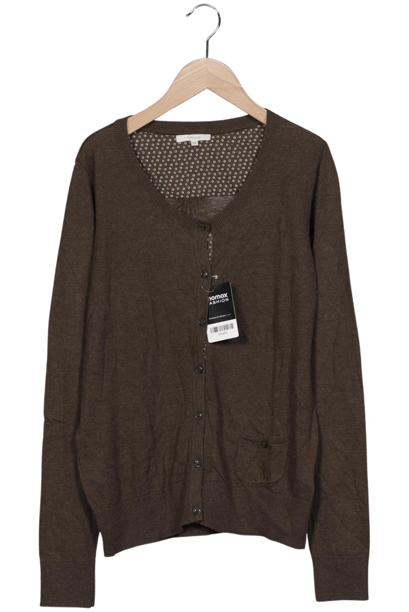 

Opus Damen Strickjacke, grün, Gr. 42