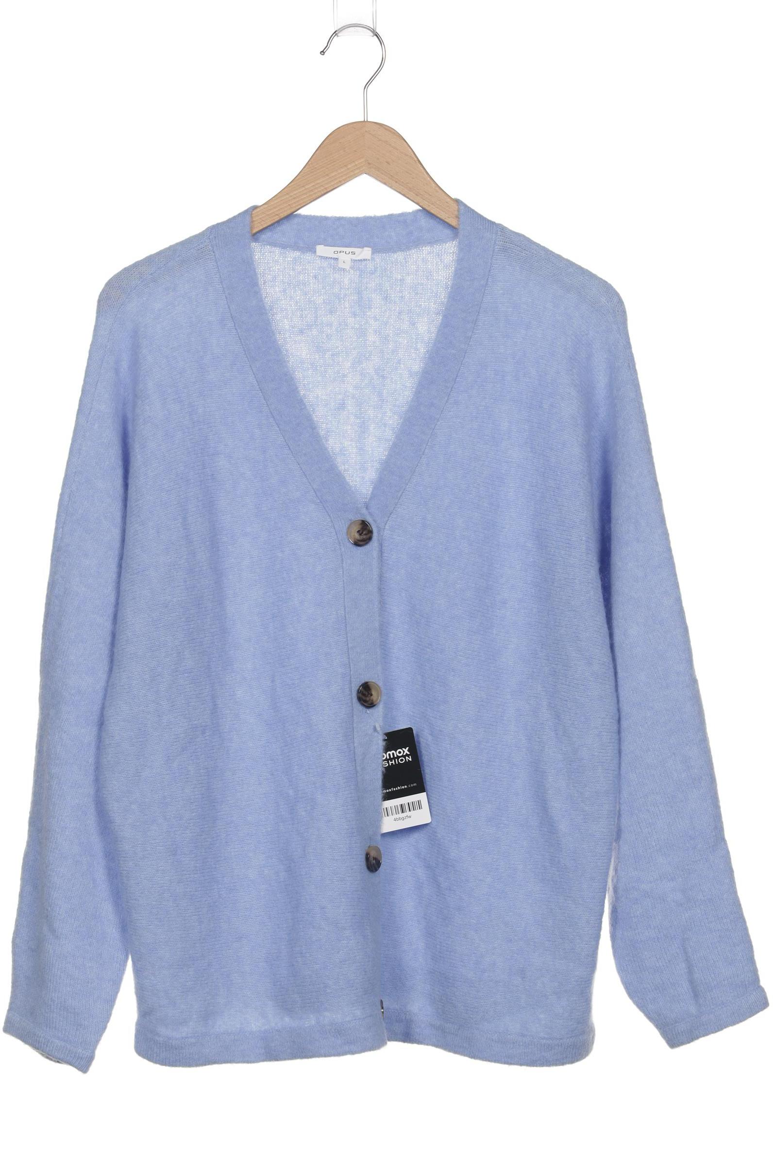 

Opus Damen Strickjacke, hellblau, Gr. 42