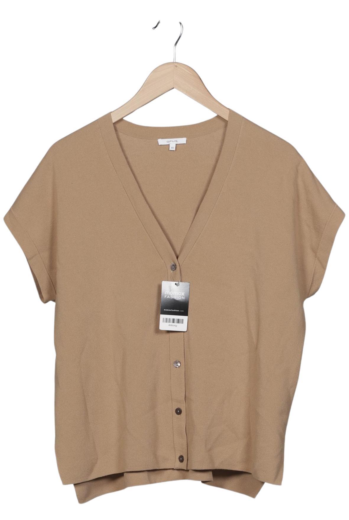 

Opus Damen Strickjacke, beige, Gr. 40