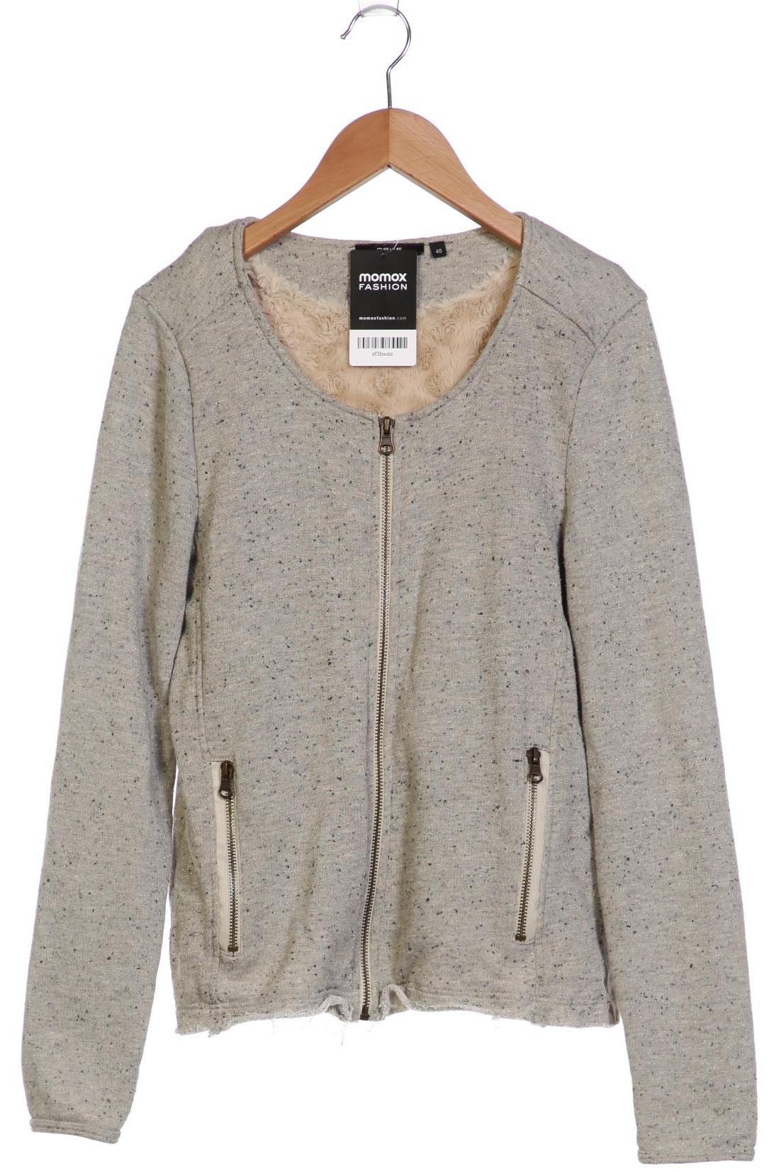 

Opus Damen Strickjacke, grau, Gr. 40