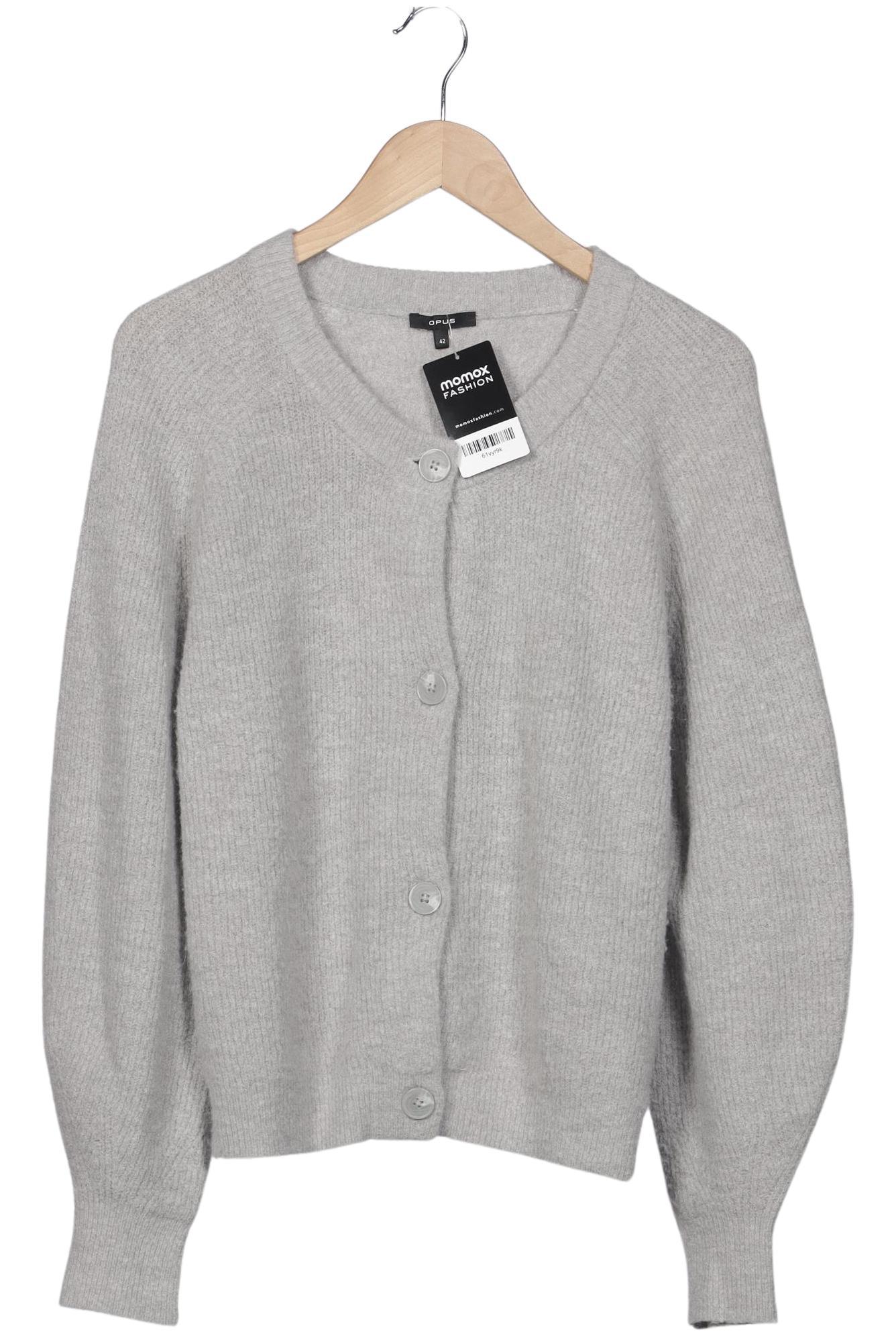 

Opus Damen Strickjacke, grau, Gr. 42