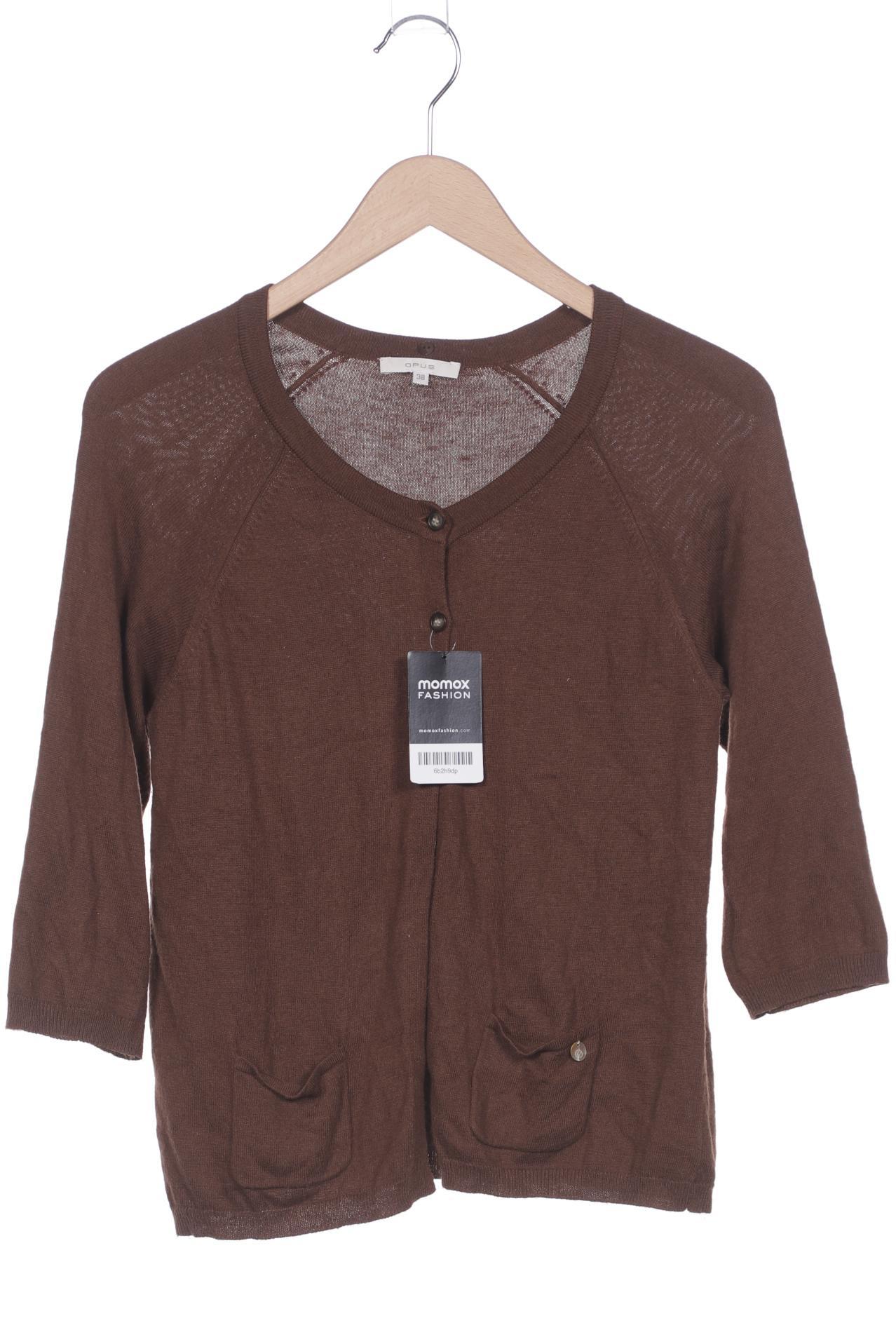 

Opus Damen Strickjacke, braun, Gr. 38