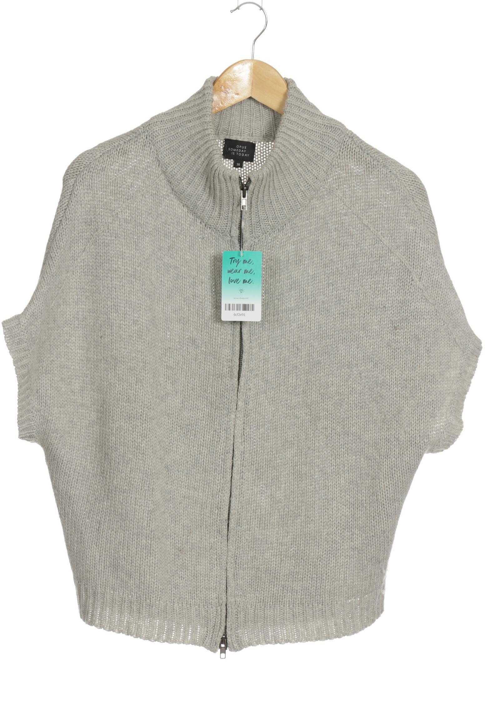 

Opus Damen Strickjacke, grau, Gr. 38