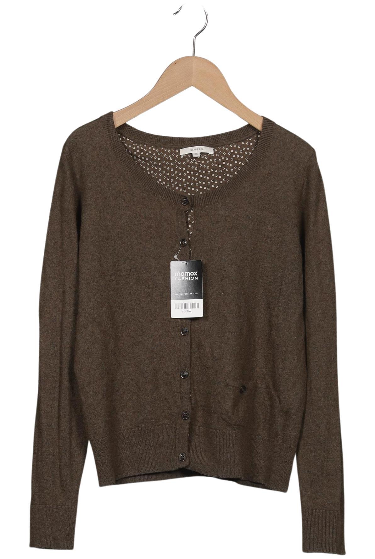 

Opus Damen Strickjacke, braun, Gr. 40
