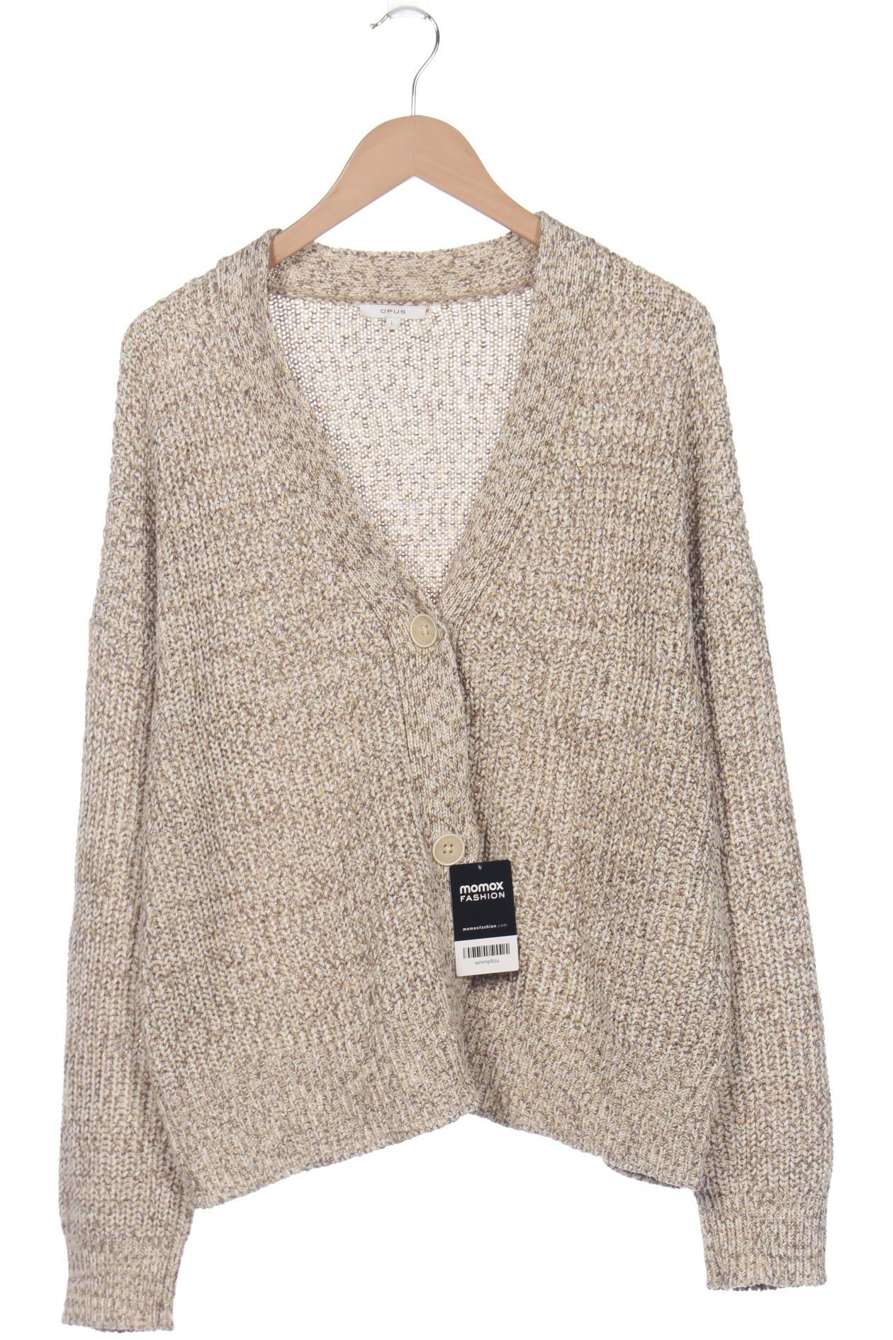 

Opus Damen Strickjacke, beige, Gr. 42