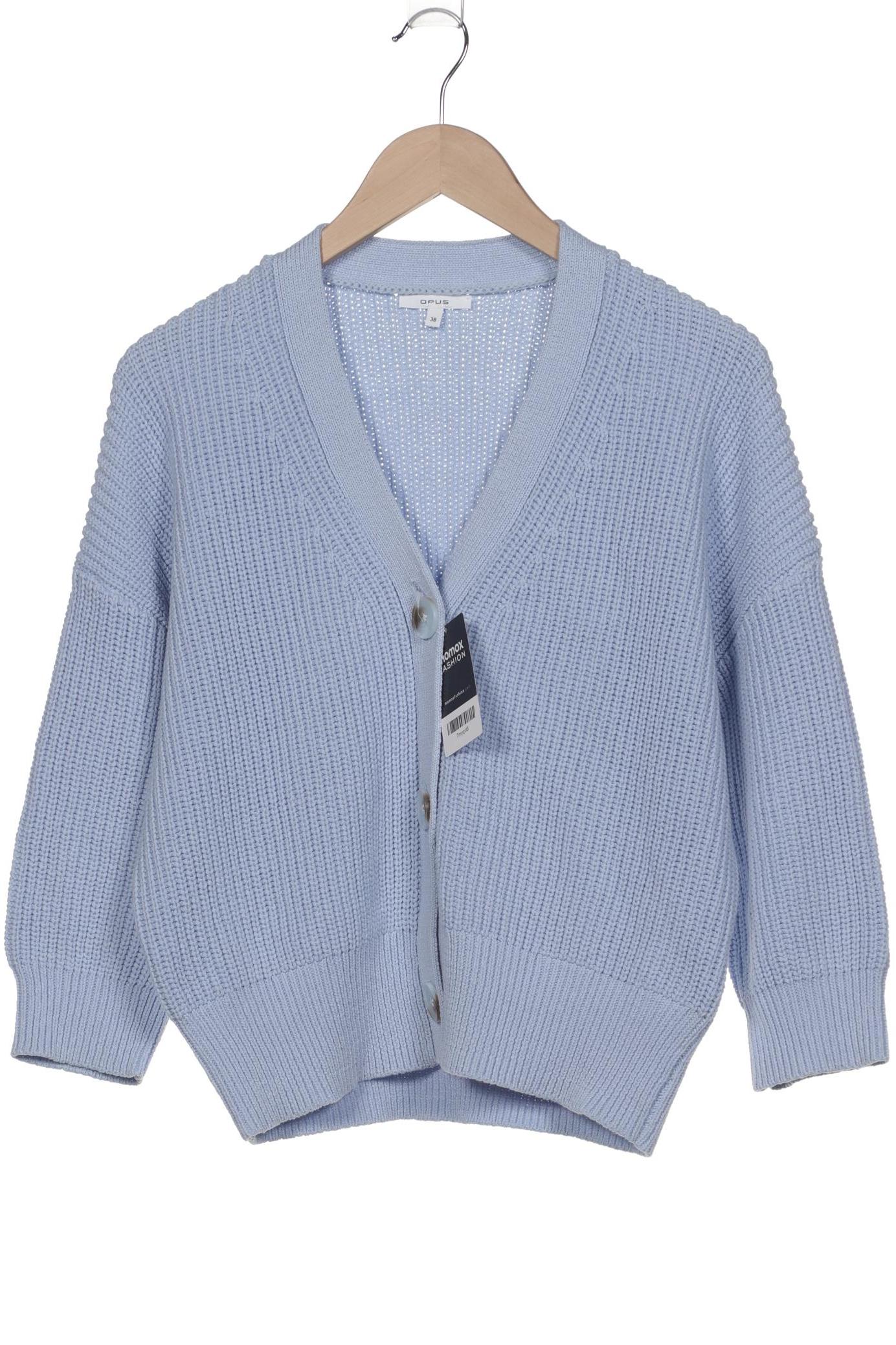 

Opus Damen Strickjacke, hellblau, Gr. 38