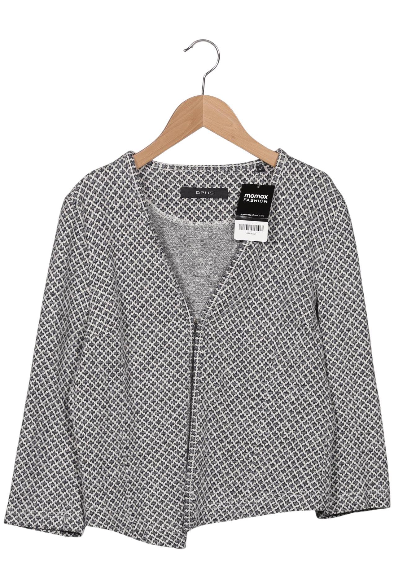 

Opus Damen Strickjacke, grau, Gr. 40