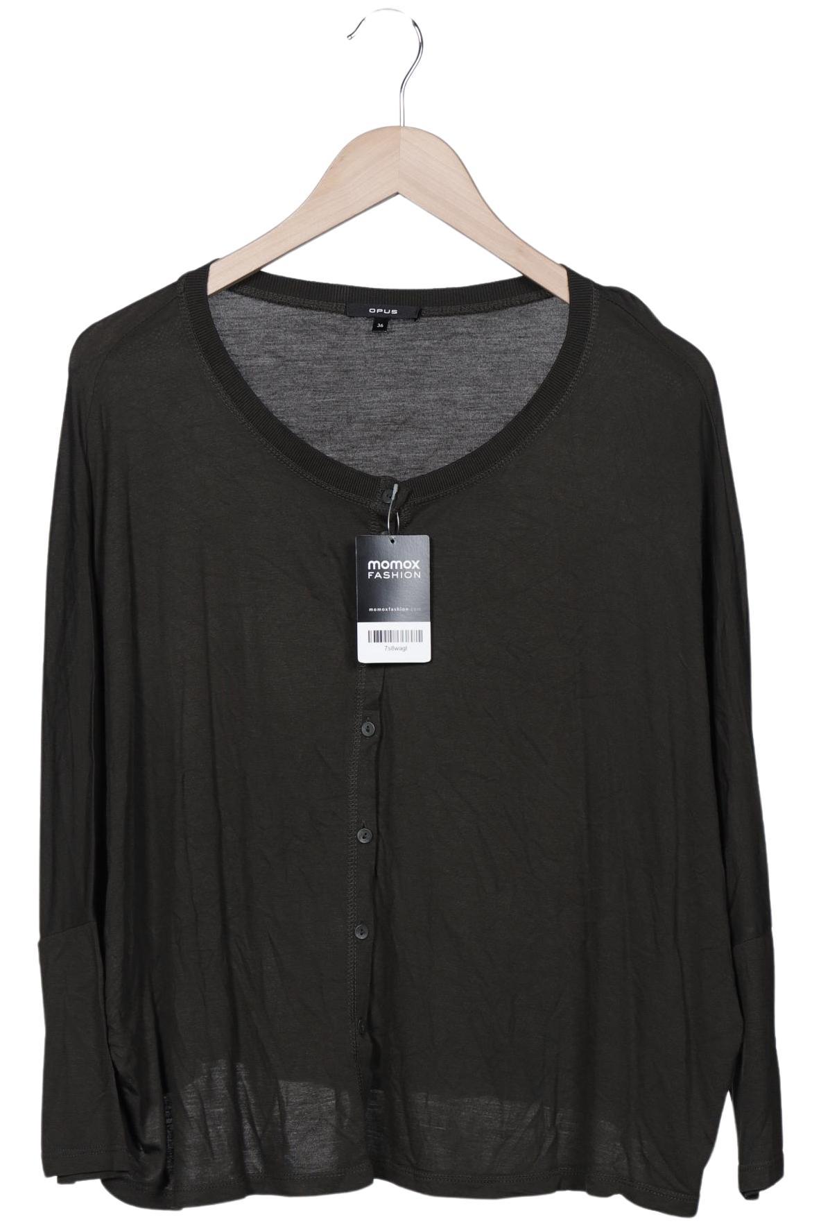 

Opus Damen Strickjacke, grün, Gr. 36