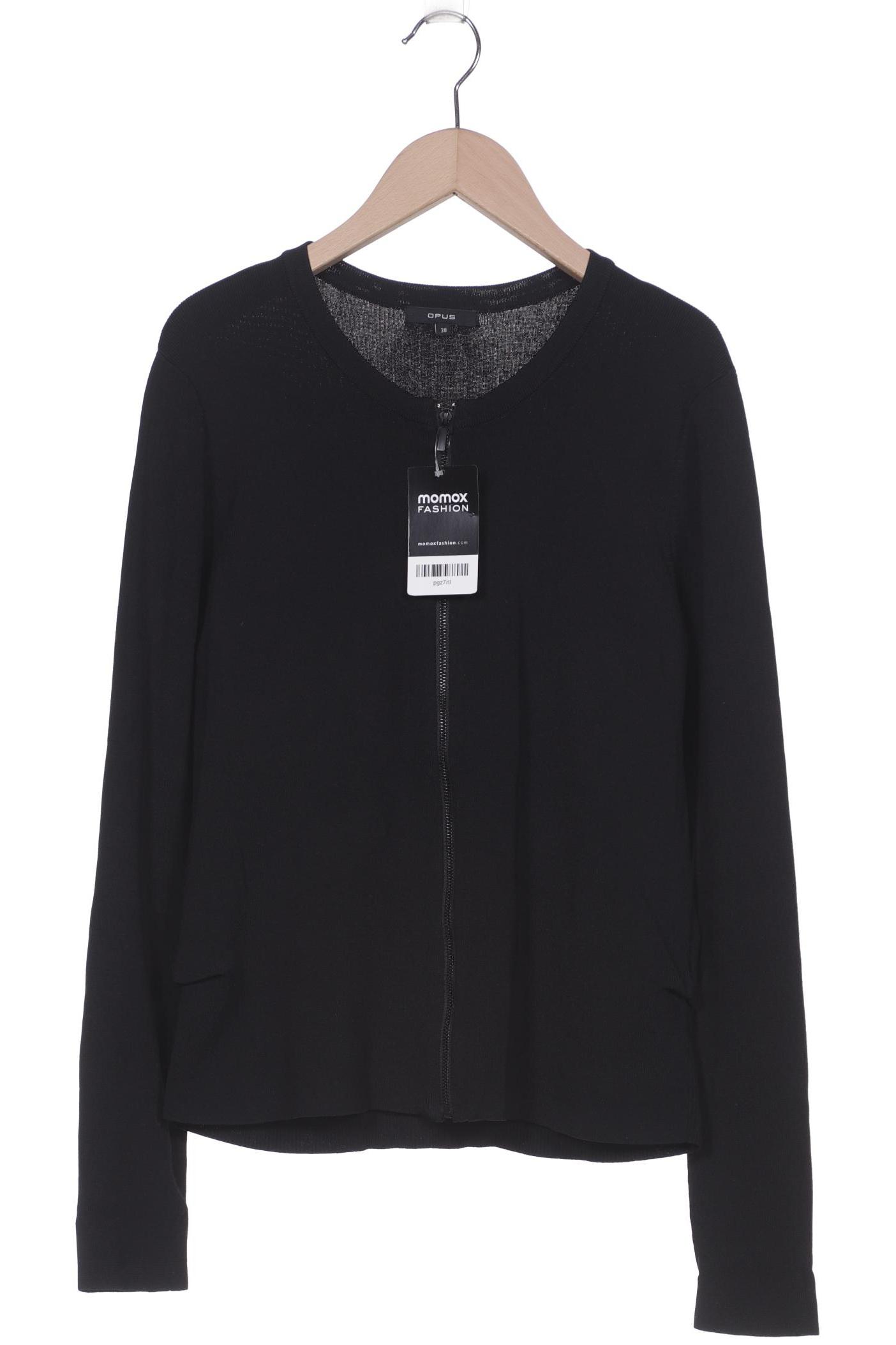 

Opus Damen Strickjacke, schwarz, Gr. 38