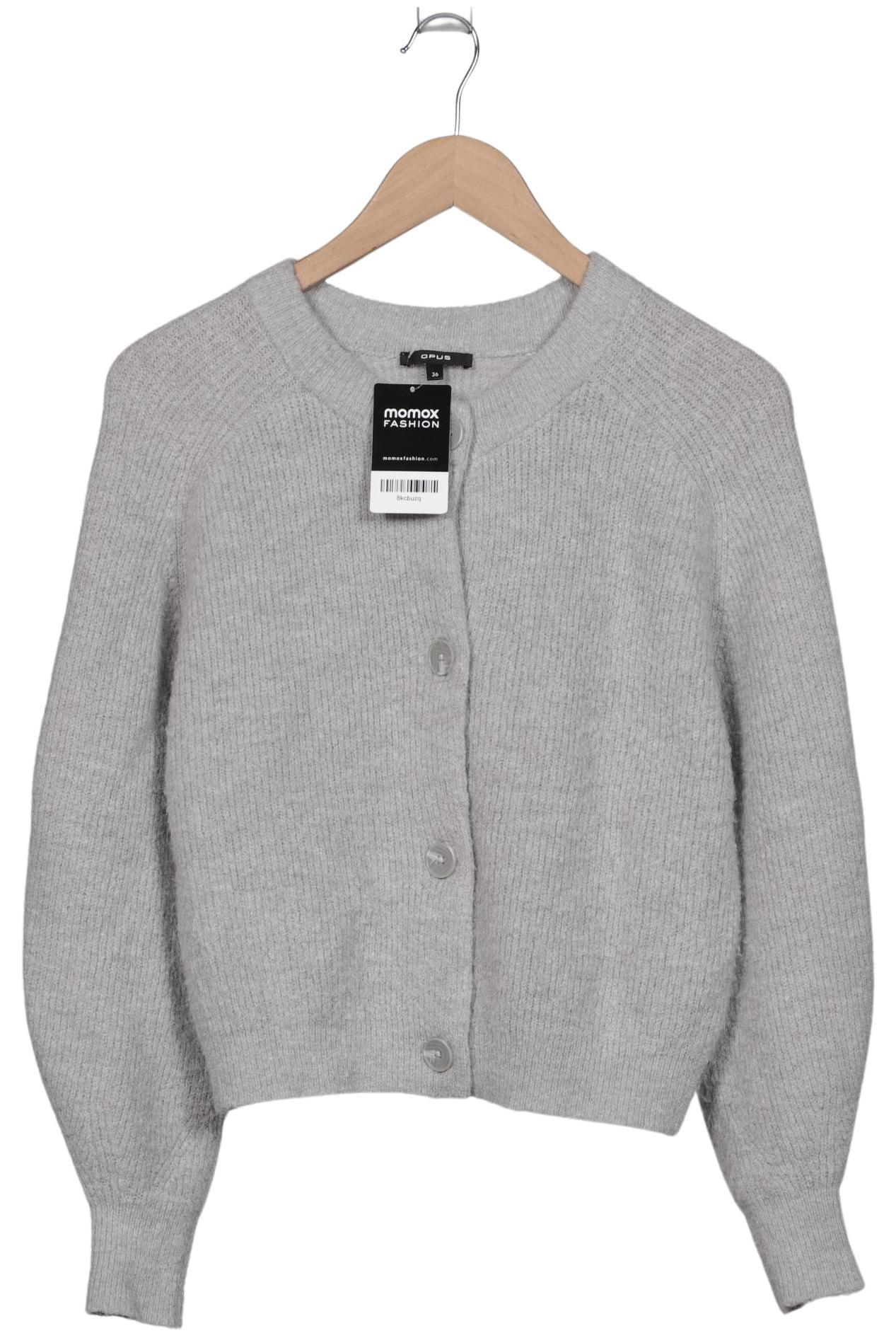

Opus Damen Strickjacke, grau, Gr. 36